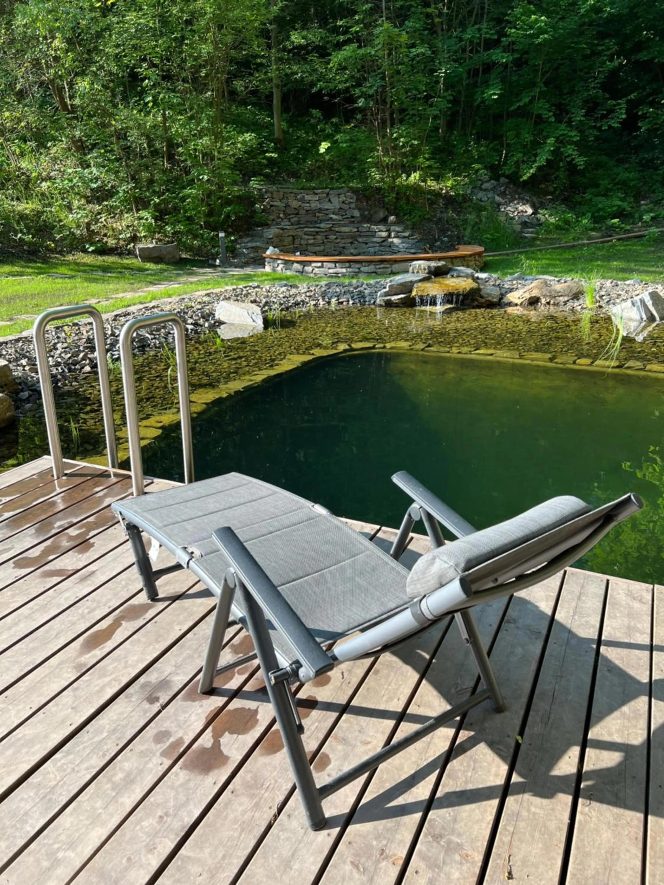 Lake view in Apartmány NONE