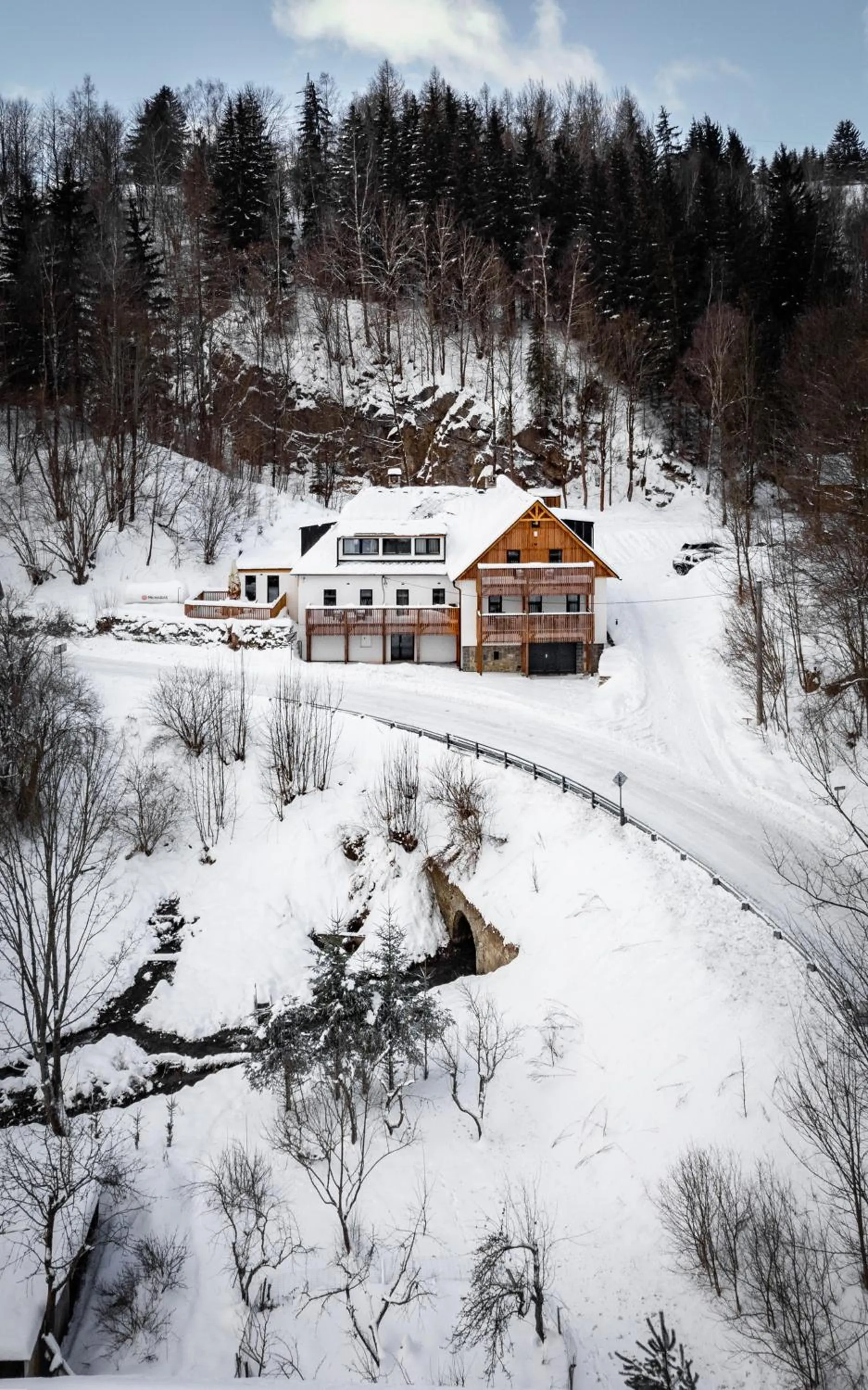 Property building in Apartmány NONE