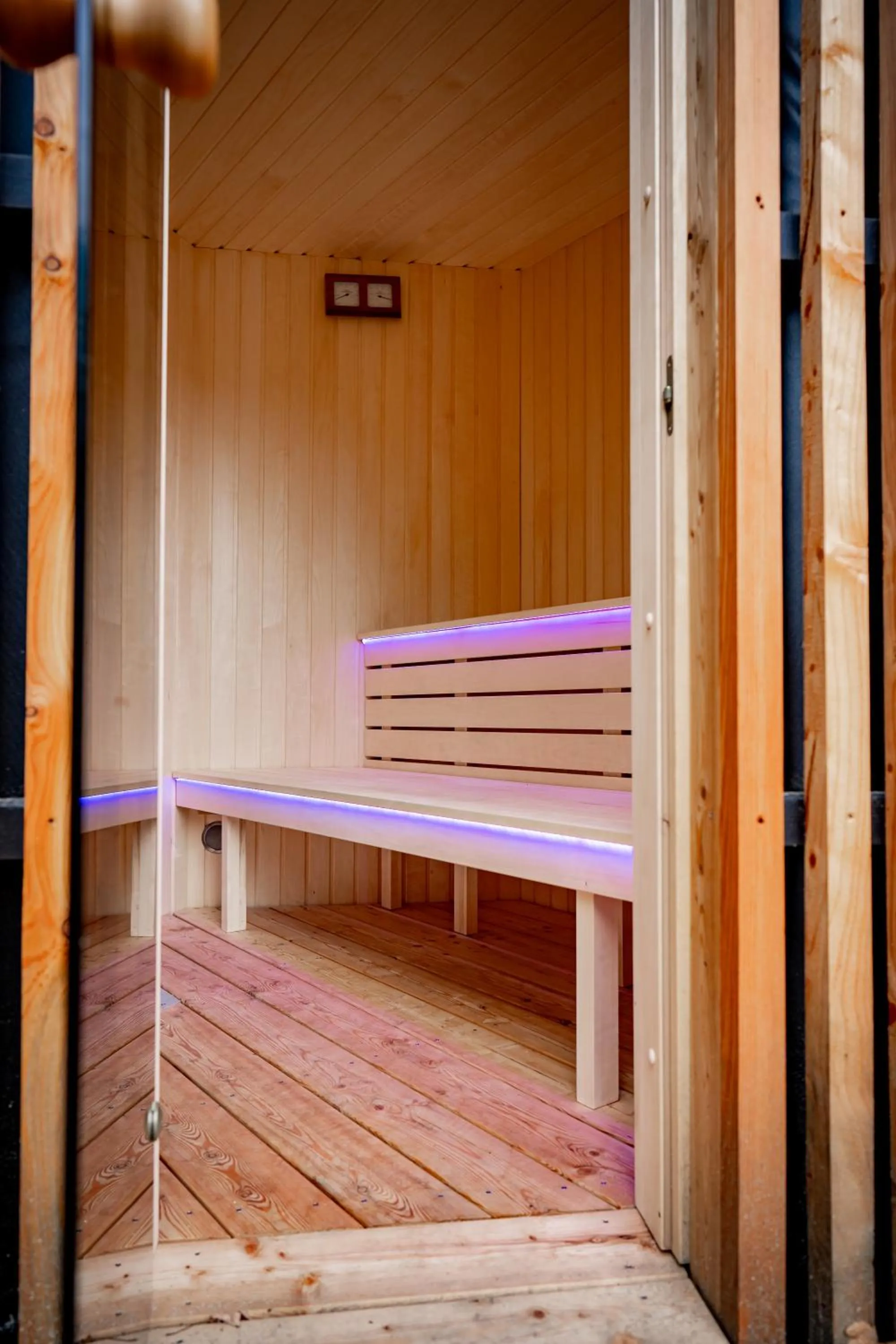 Sauna in Apartmány NONE