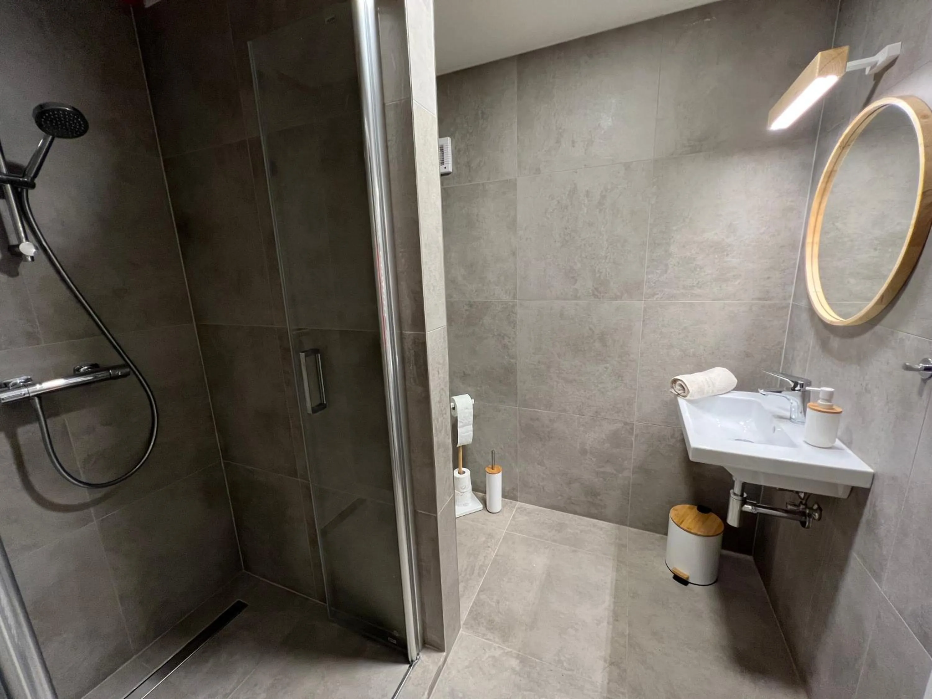 Shower in Apartmány NONE