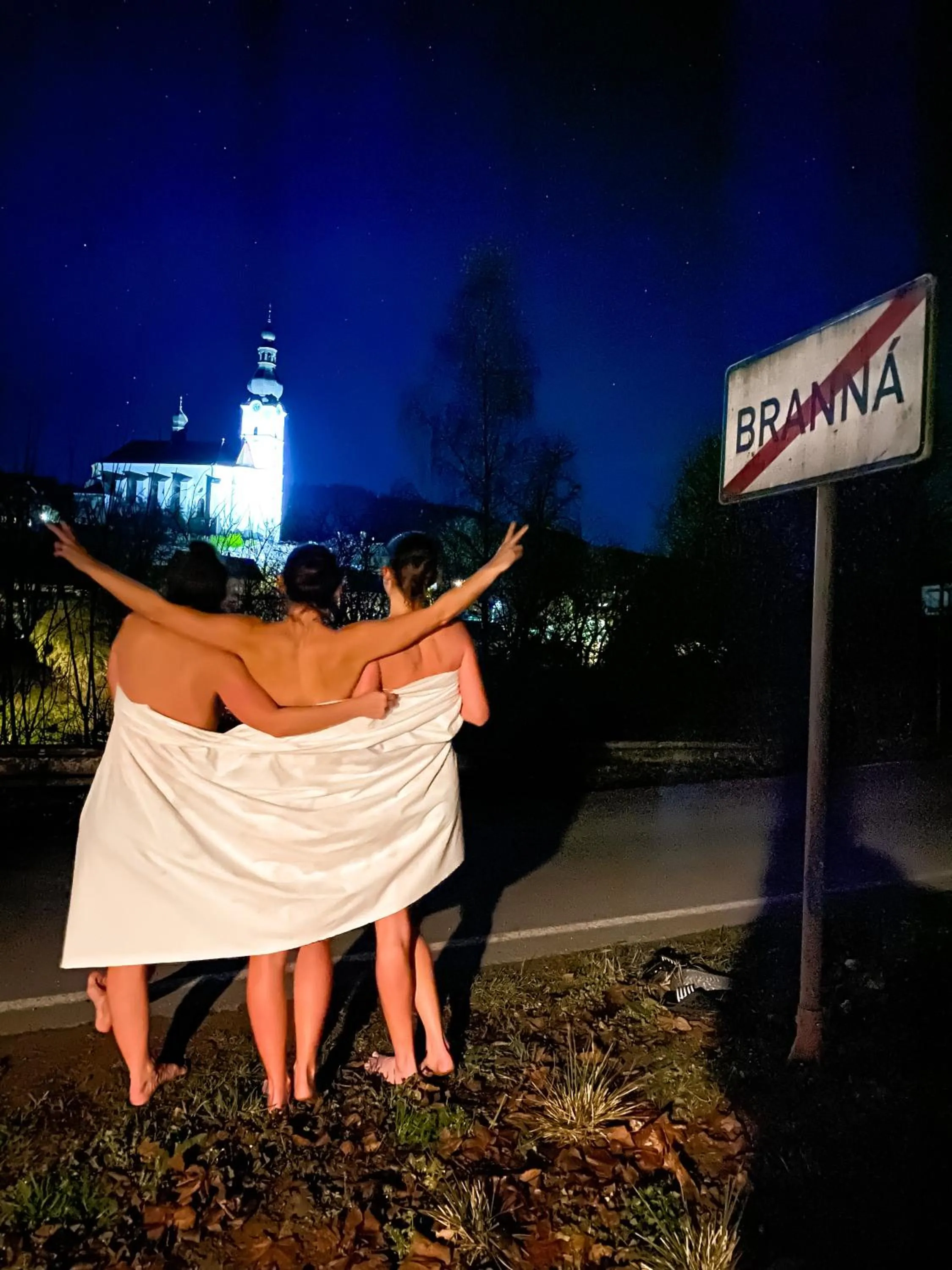 Night in Apartmány NONE