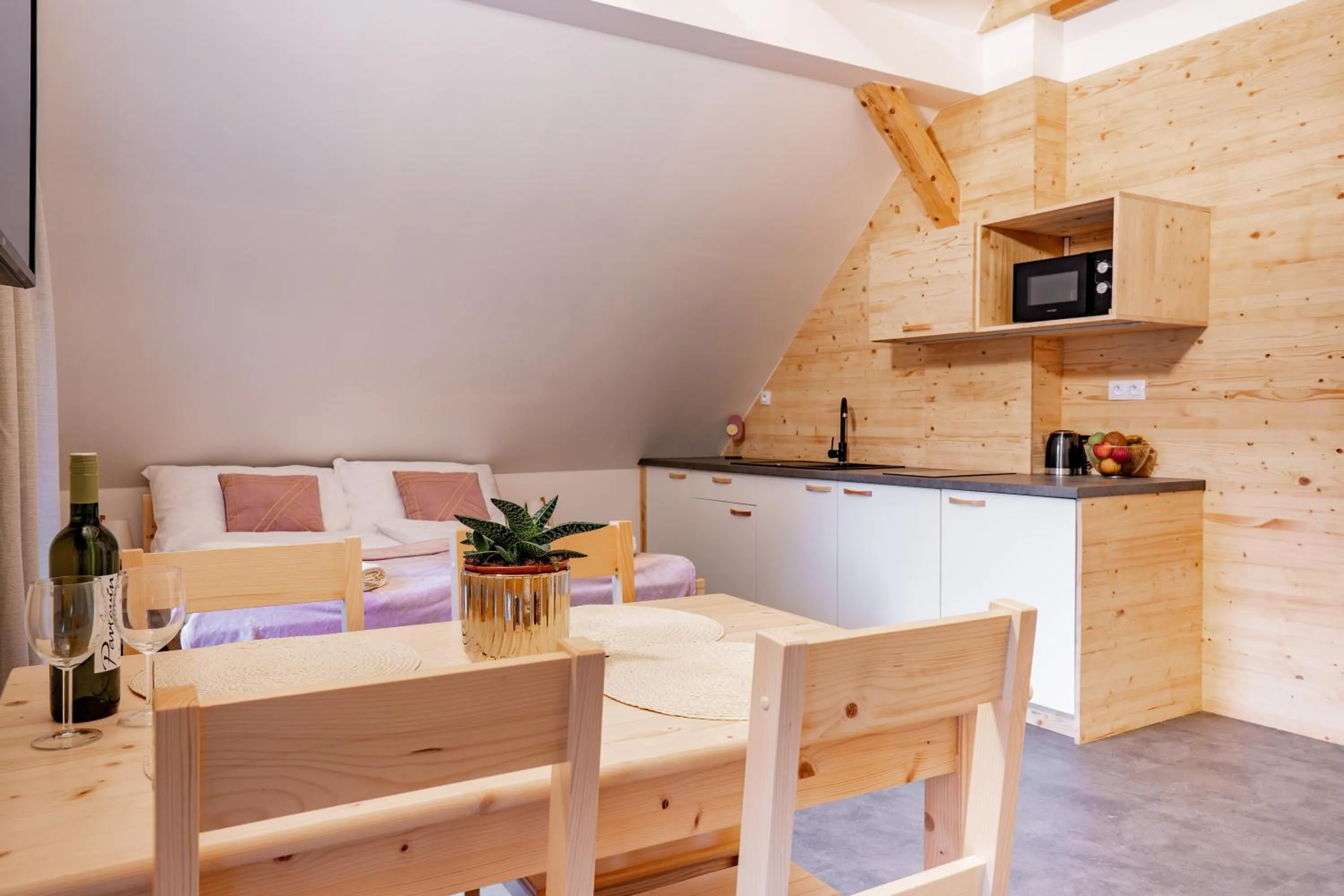 Bed in Apartmány NONE