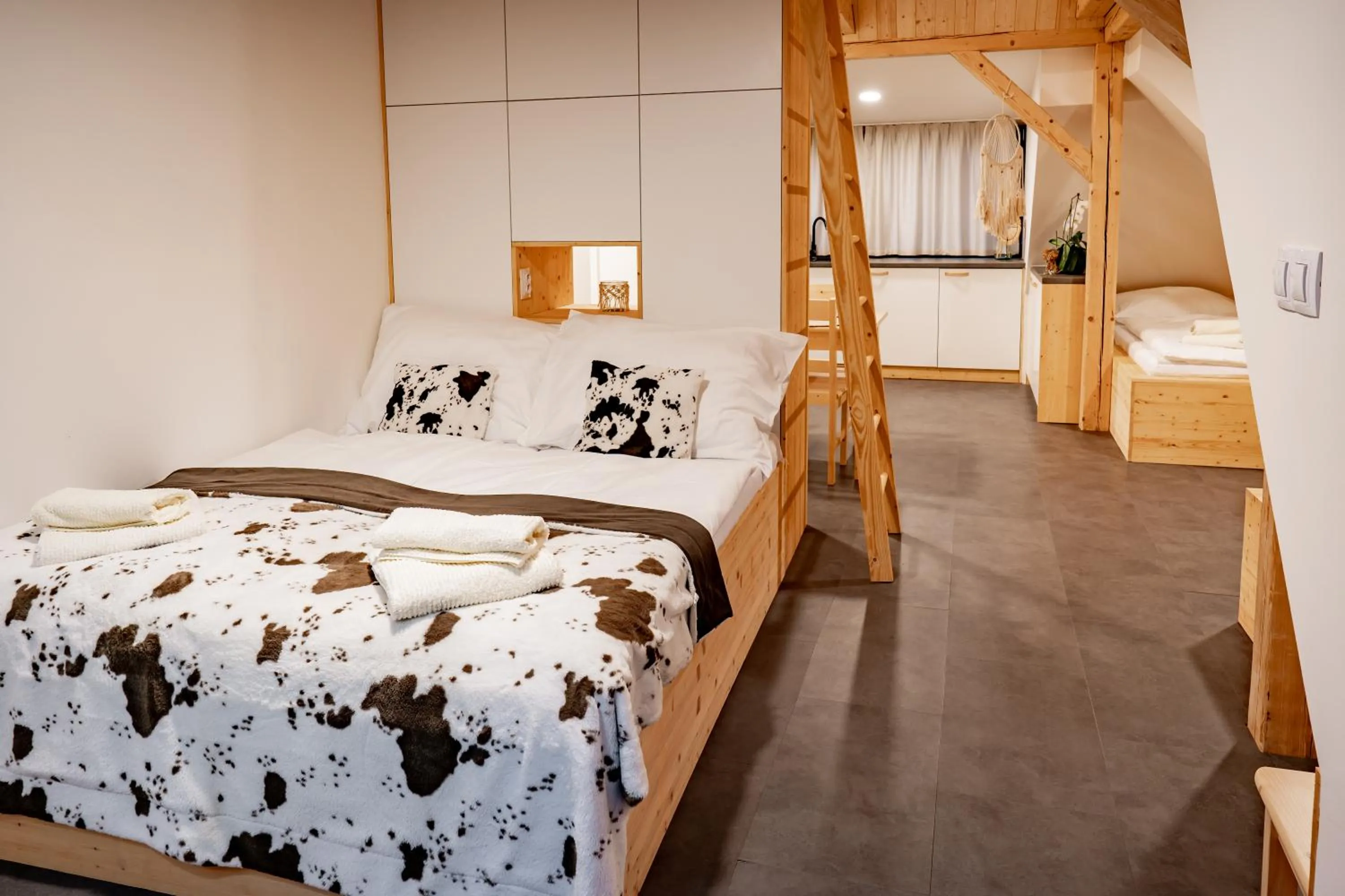 Photo of the whole room, Bed in Apartmány NONE