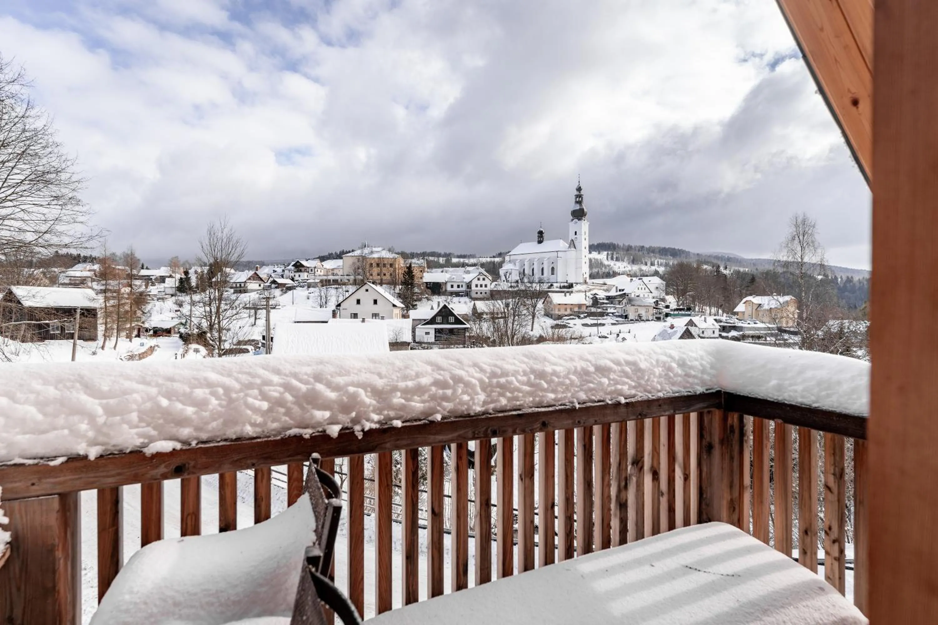 Winter in Apartmány NONE