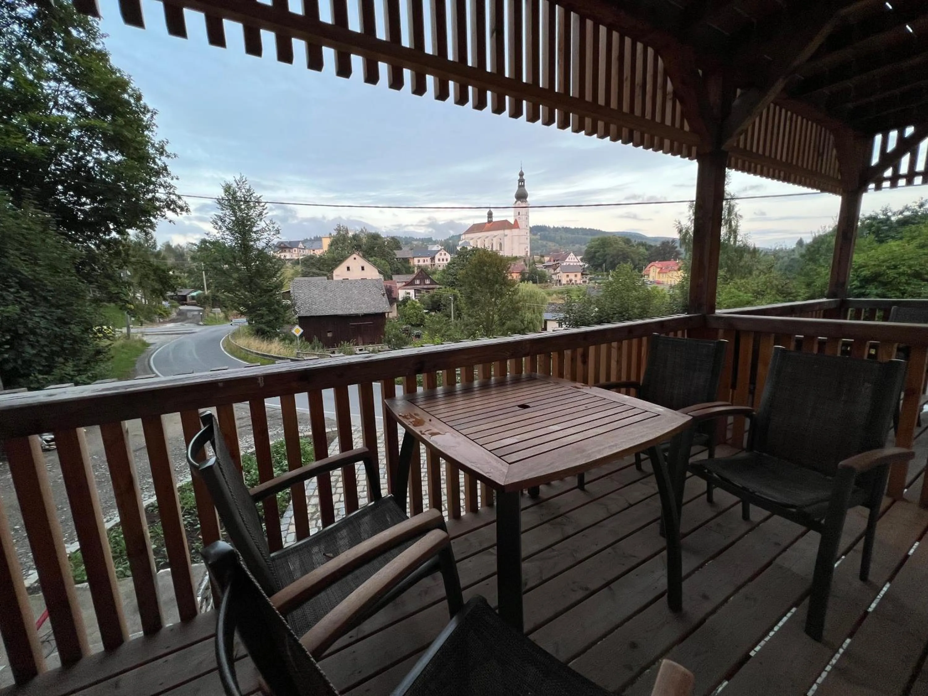 Balcony/Terrace in Apartmány NONE