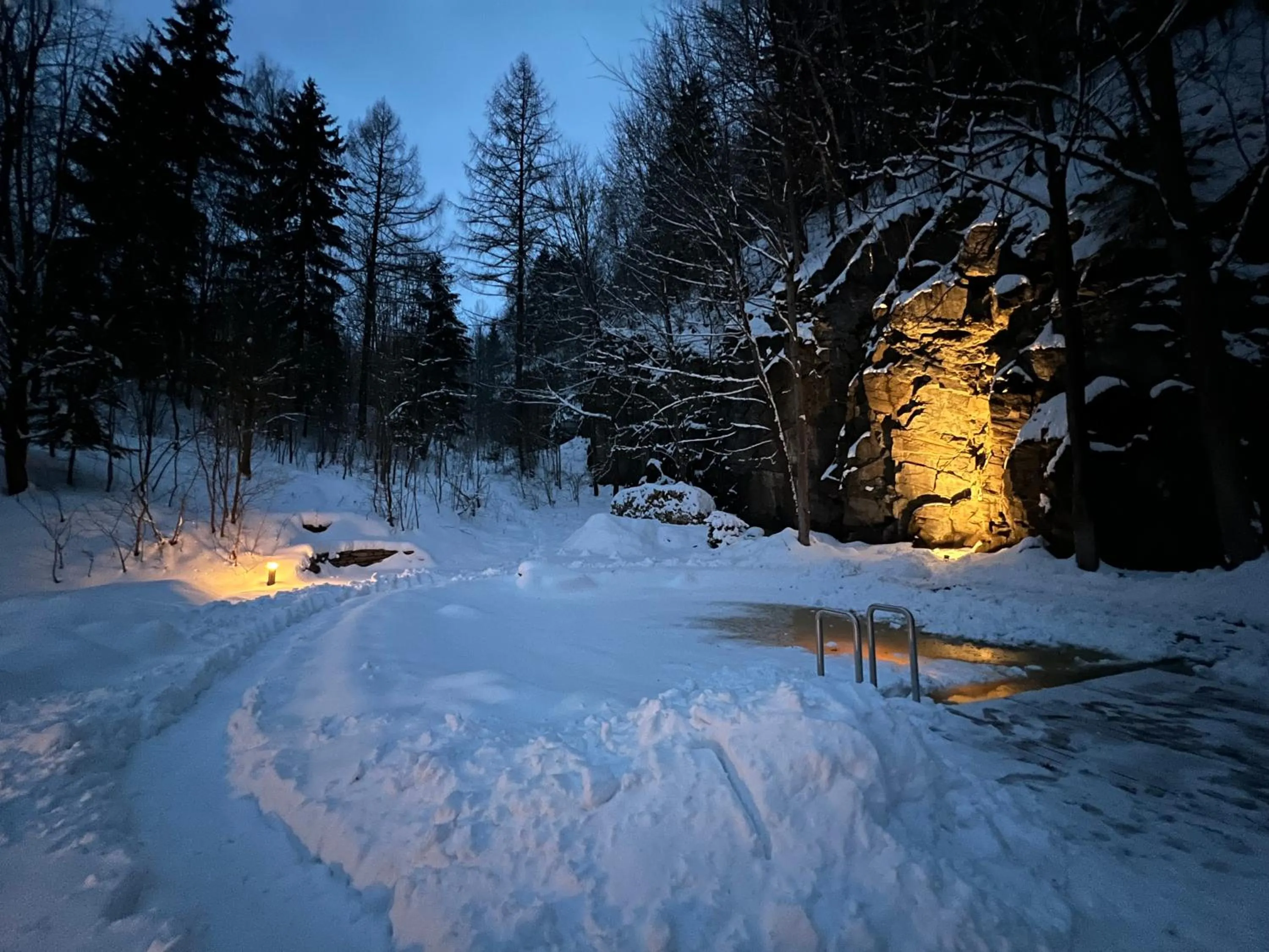 Winter in Apartmány NONE