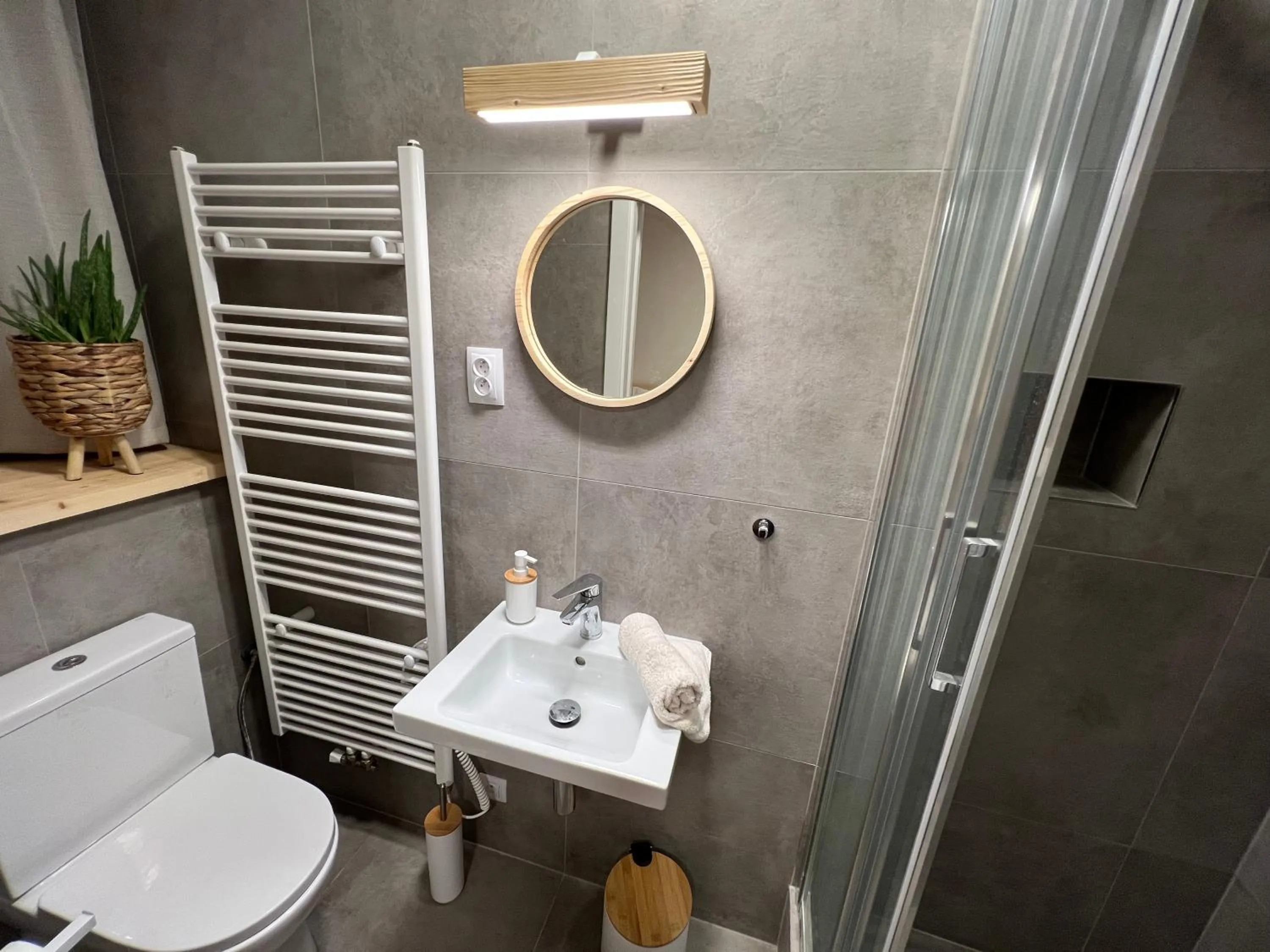 Shower in Apartmány NONE