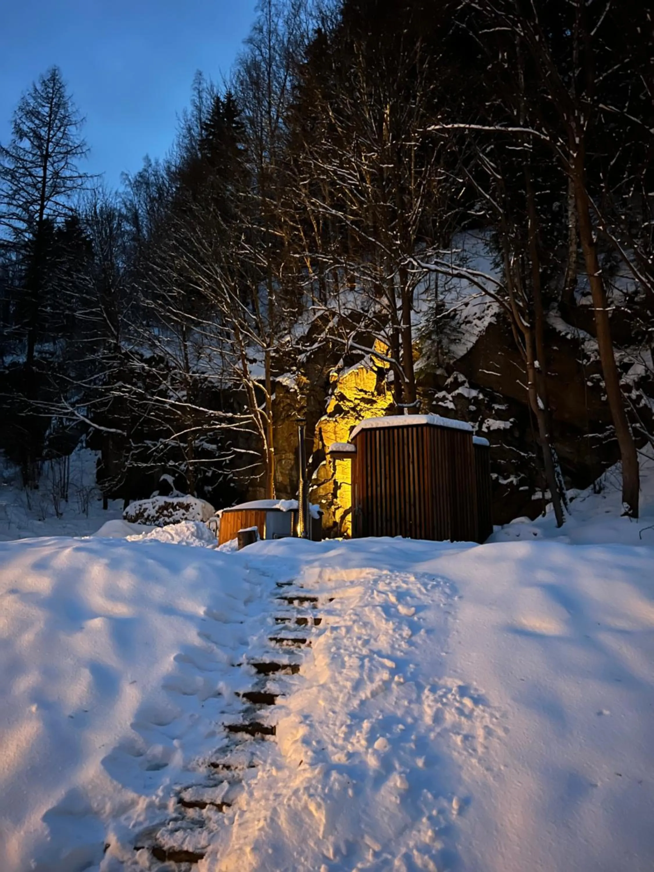 Natural landscape in Apartmány NONE
