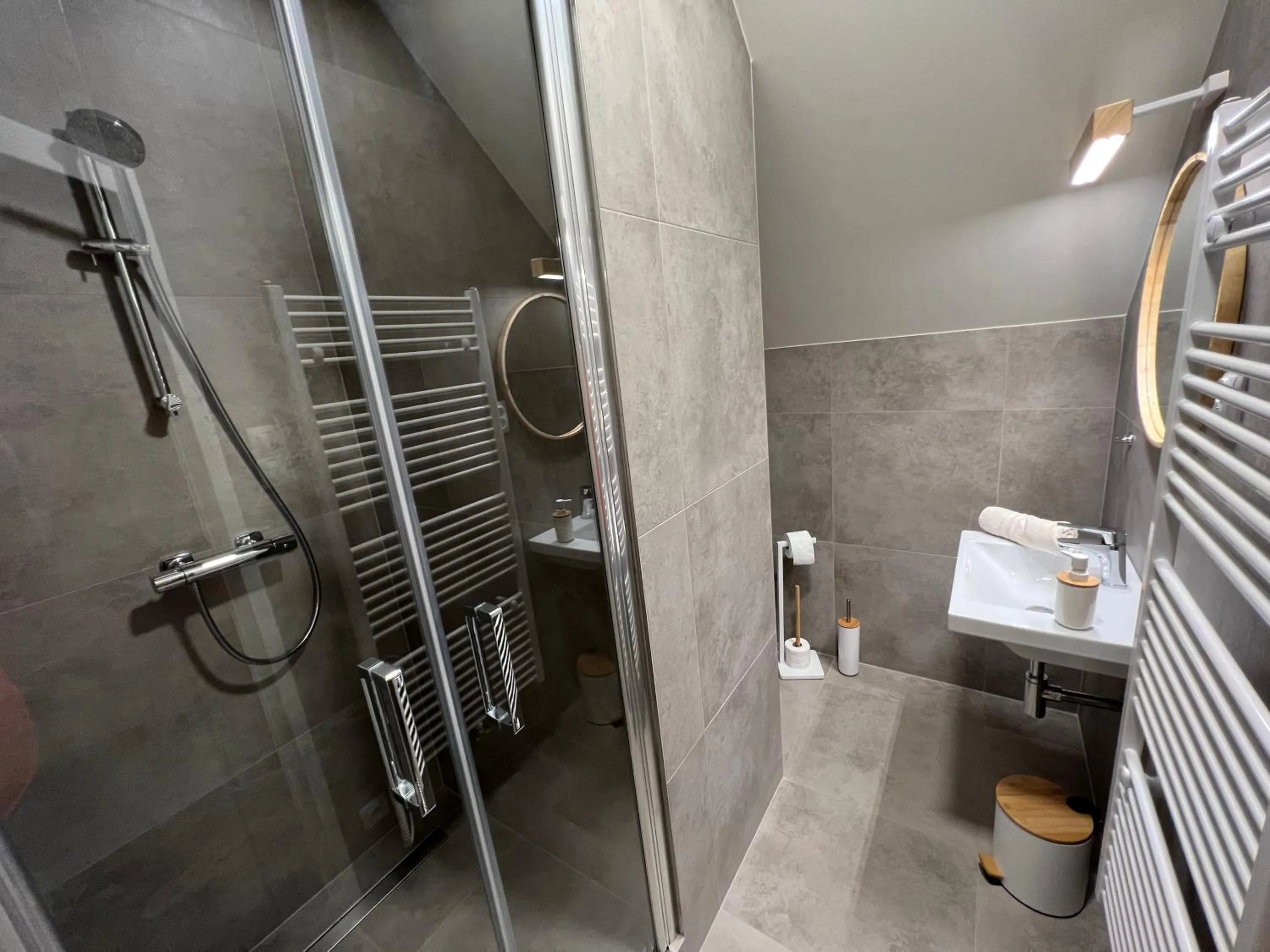 Shower in Apartmány NONE