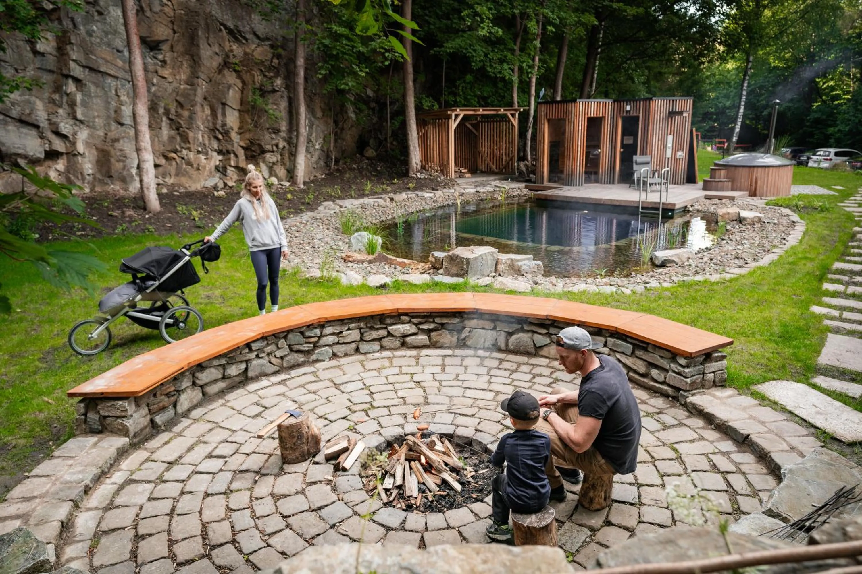 Natural landscape in Apartmány NONE