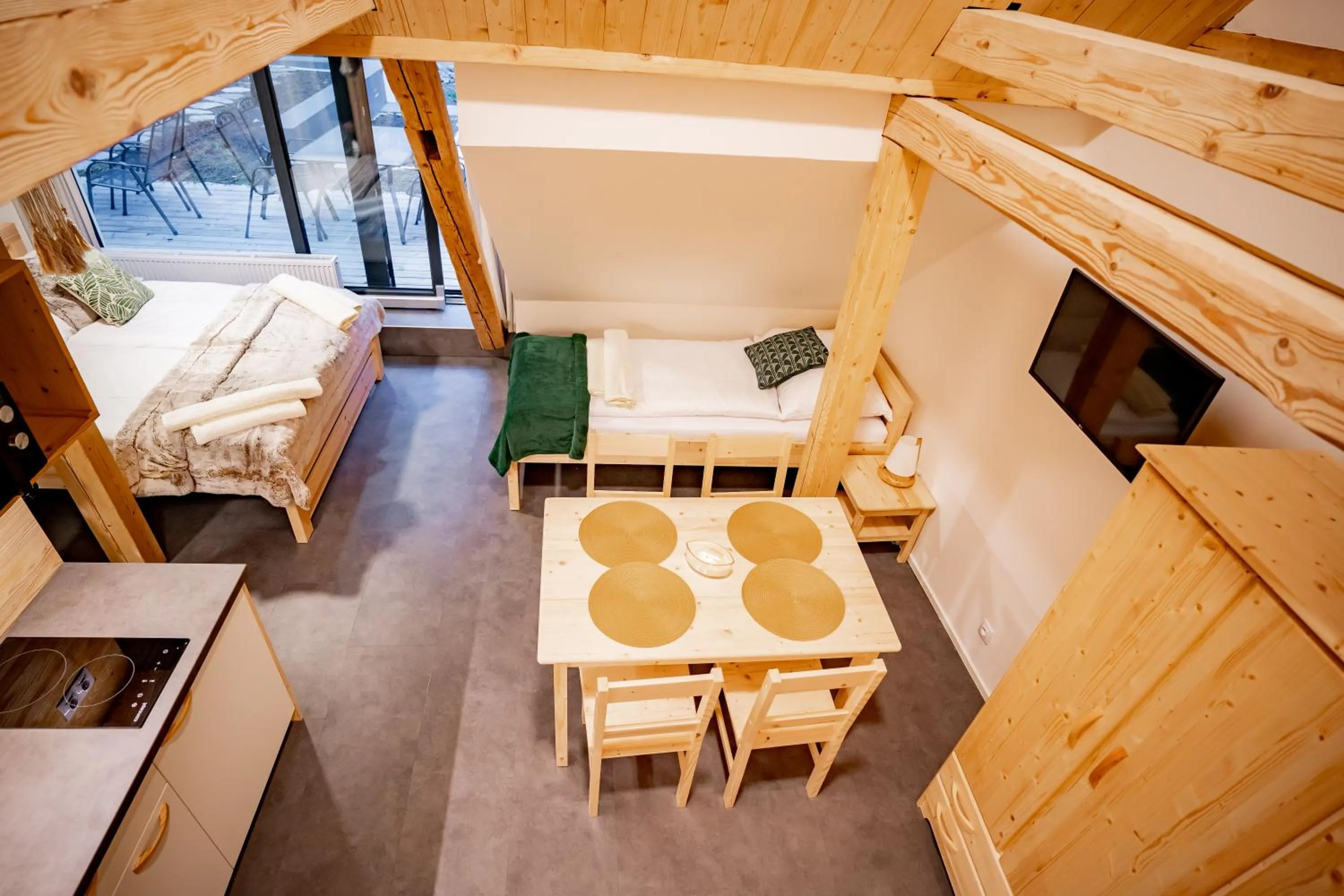 Bed in Apartmány NONE