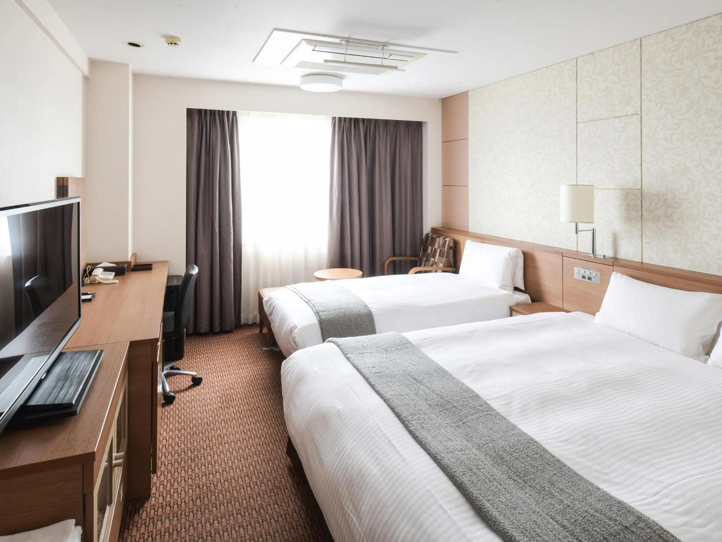 Photo of the whole room, Bed in Vessel Inn Fukuyama Station