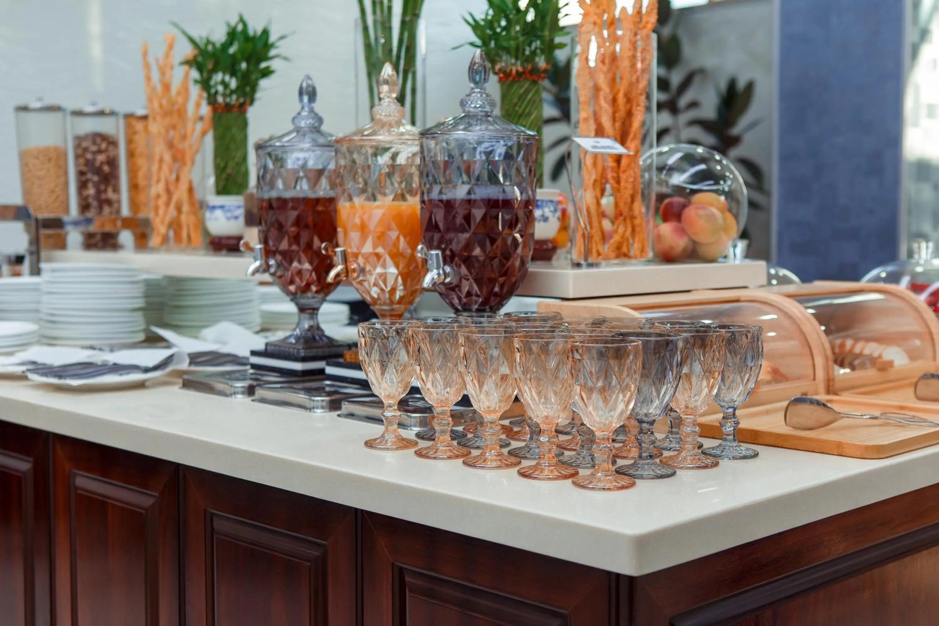 Buffet breakfast in Ada Hotel