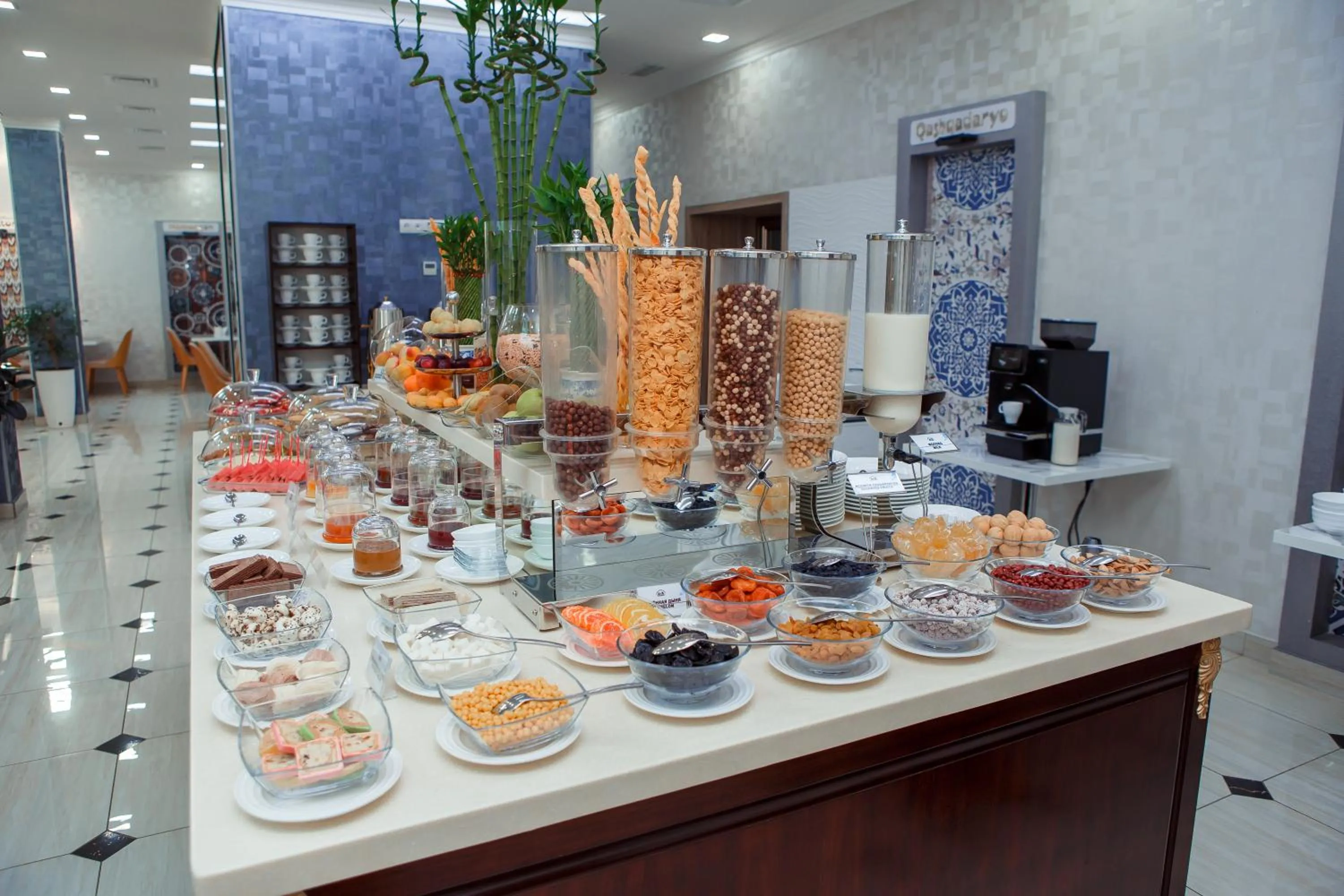 Buffet breakfast in Ada Hotel