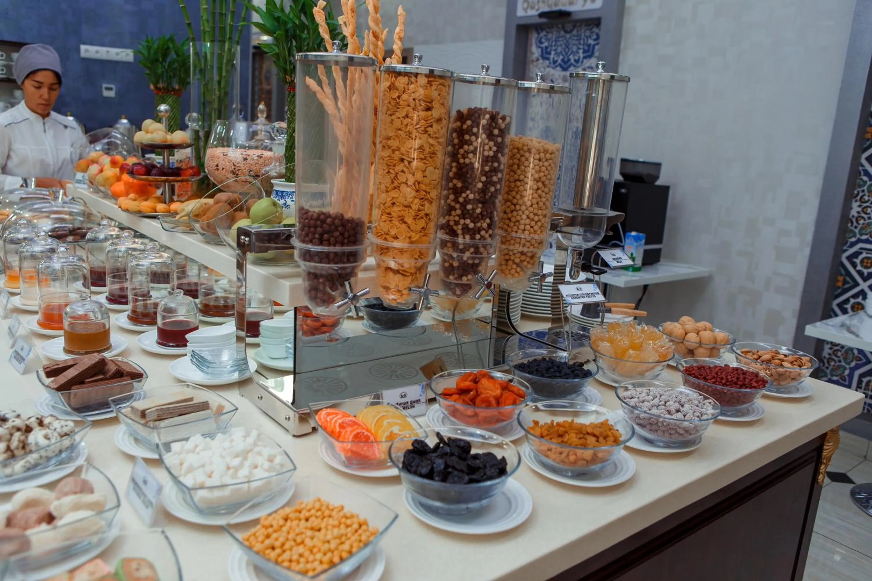 Buffet breakfast in Ada Hotel