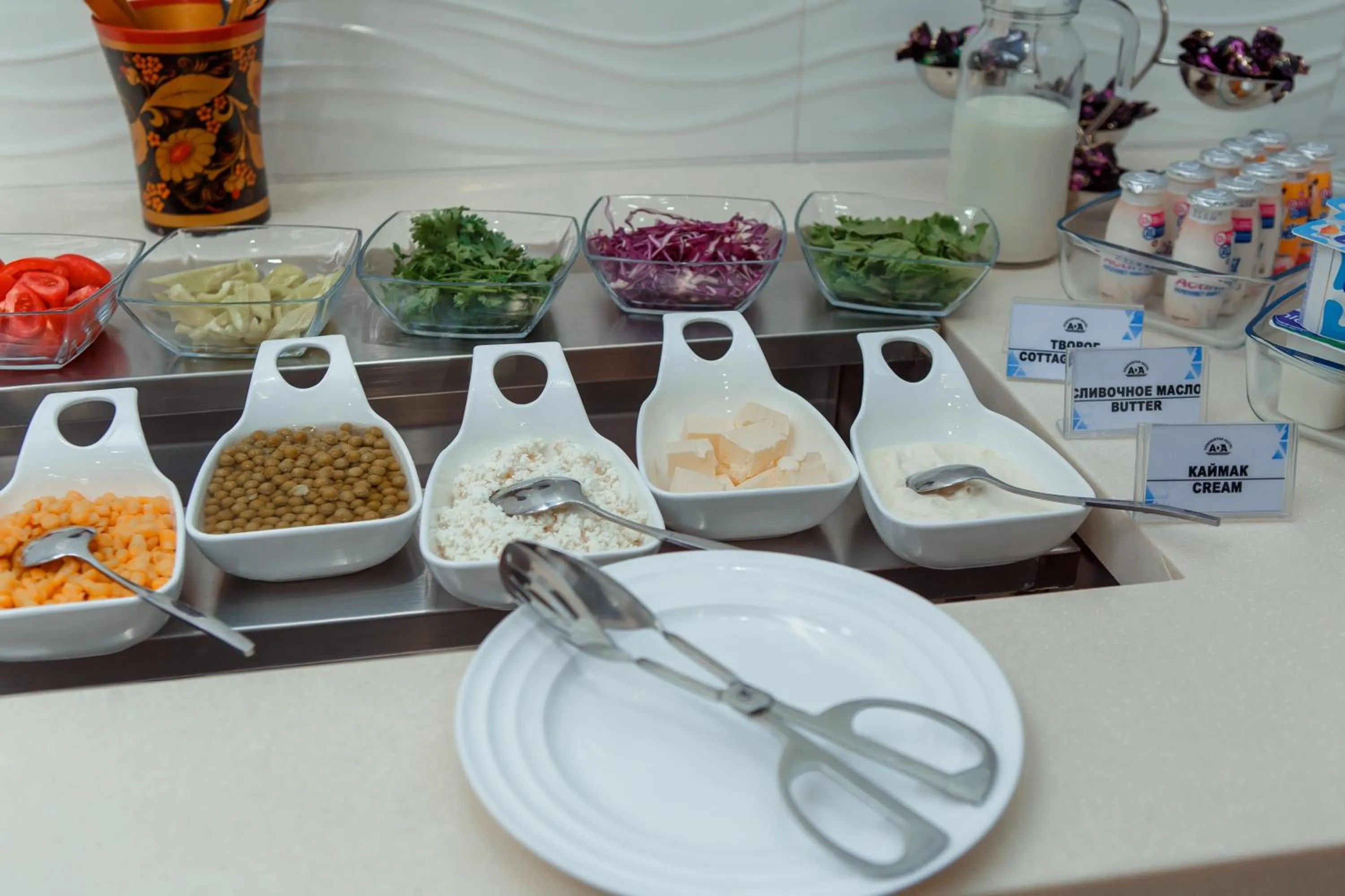 Buffet breakfast in Ada Hotel