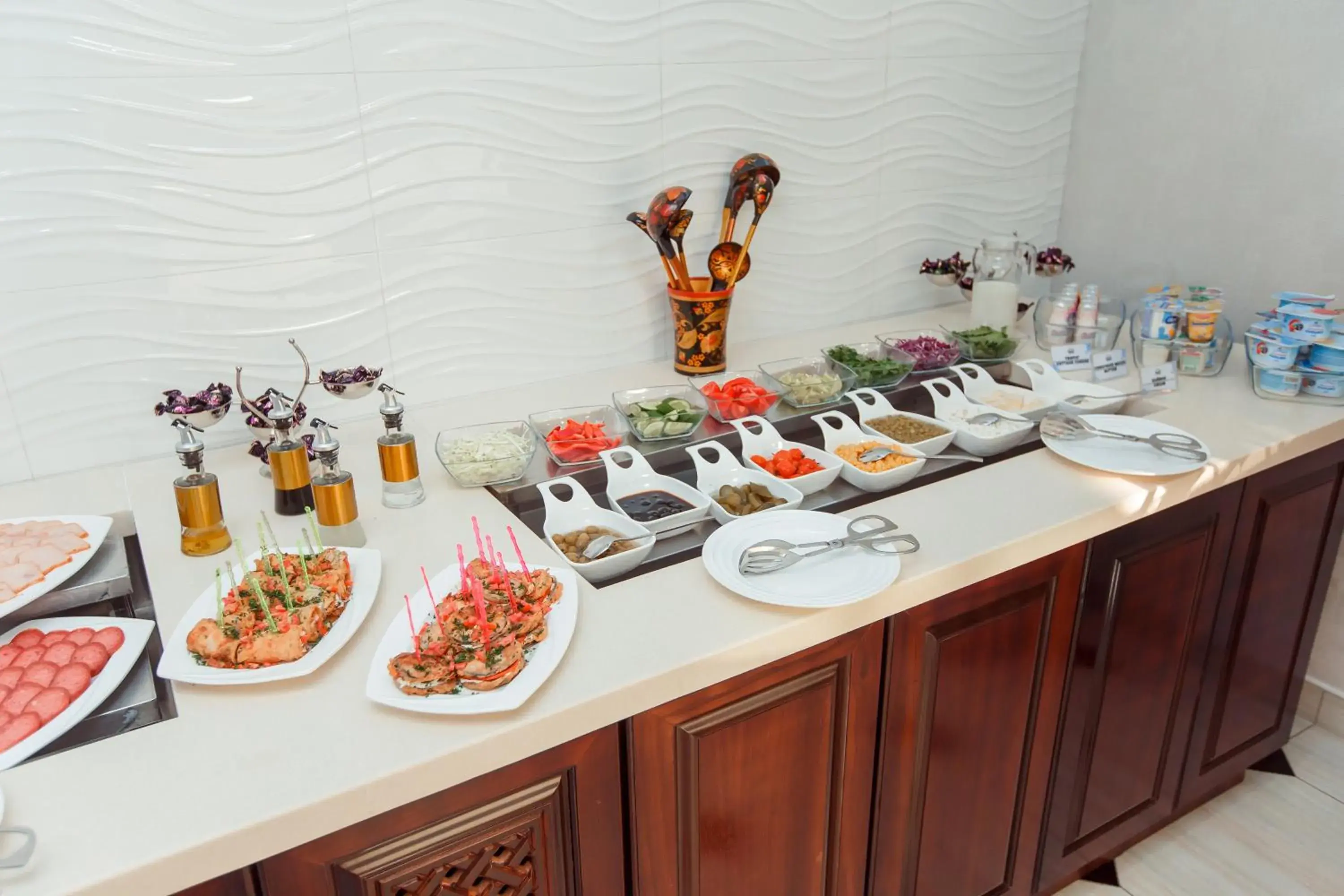 Buffet breakfast in Ada Hotel Buffet breakfast in Ada Hotel