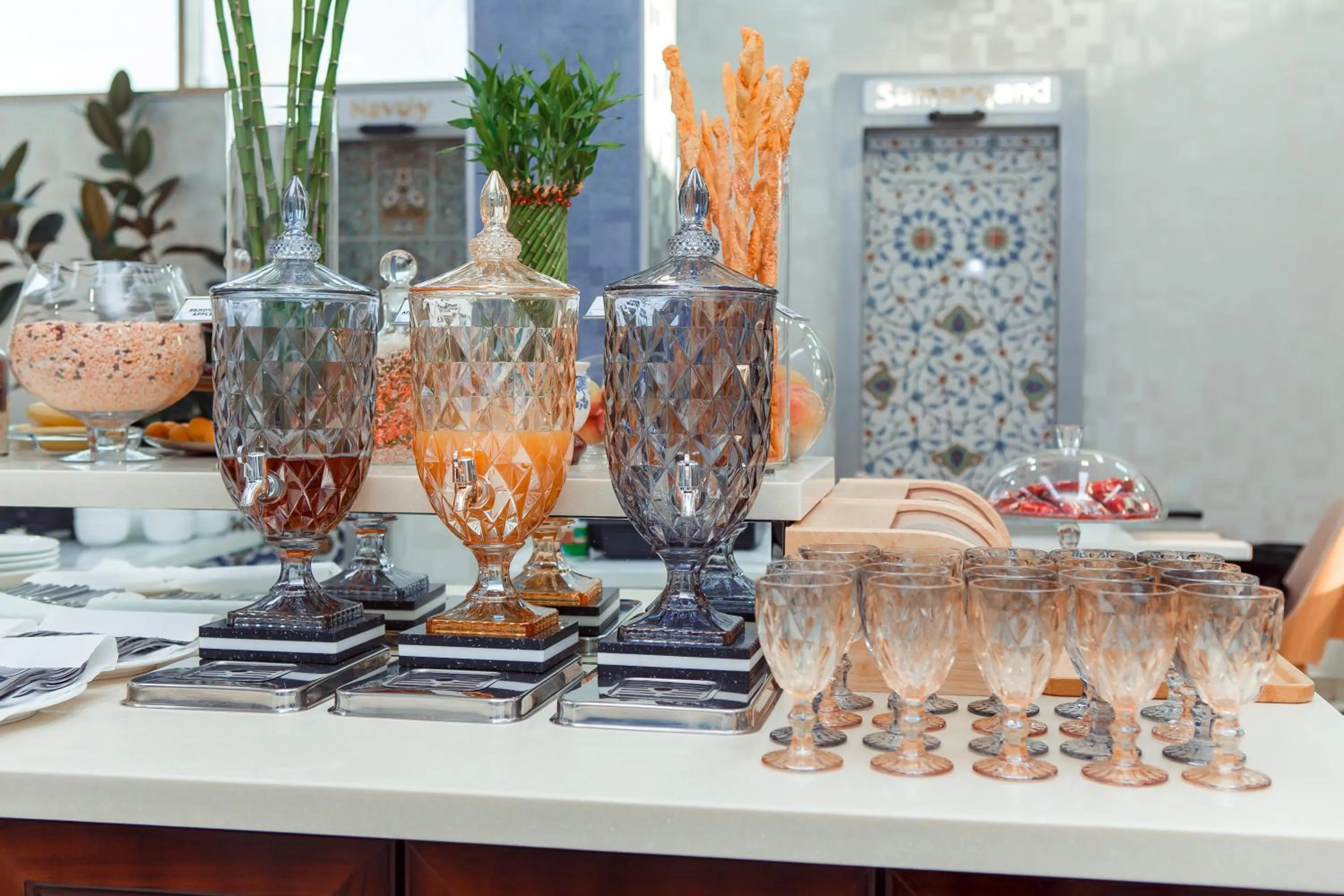 Buffet breakfast in Ada Hotel