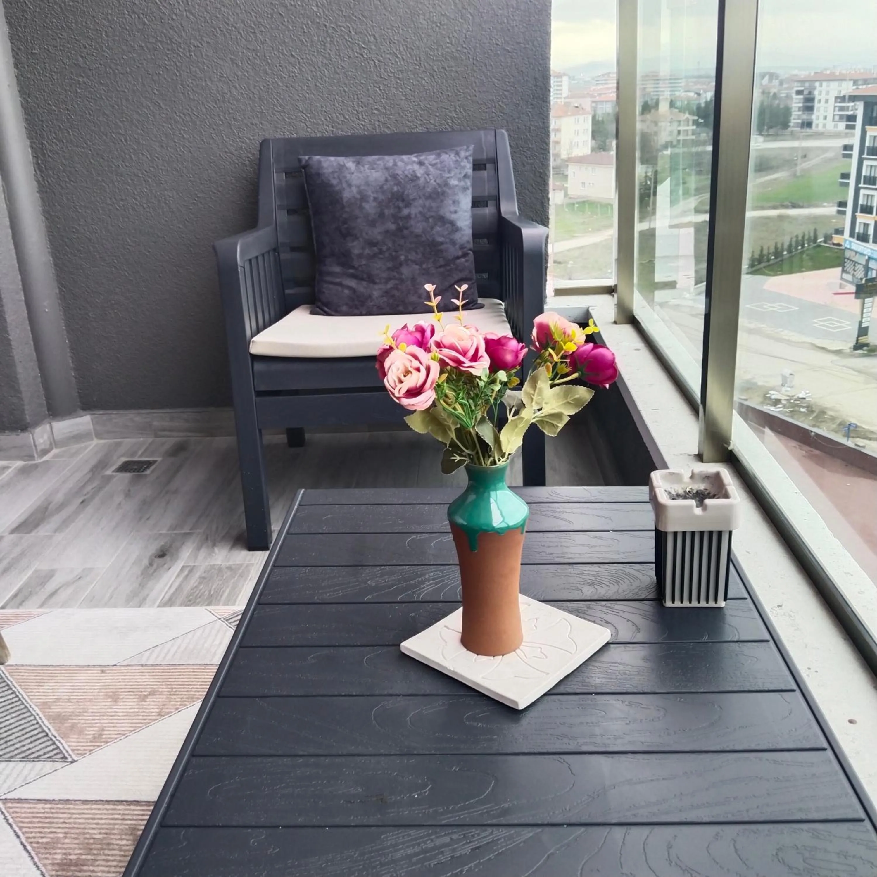 Patio in Ankara Esenboğa Airport Comfort Suites
