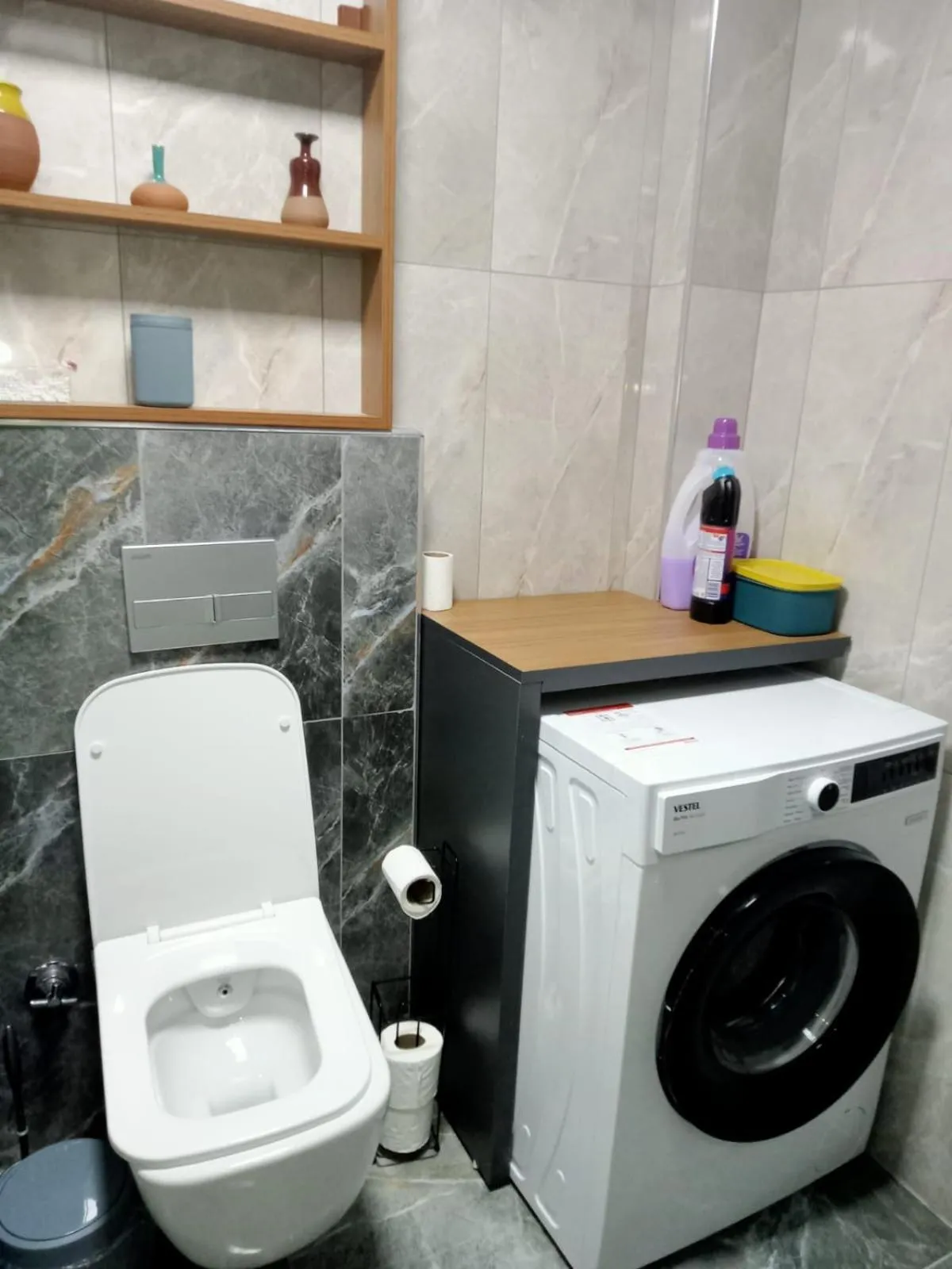 Toilet in Ankara Esenboğa Airport Comfort Suites