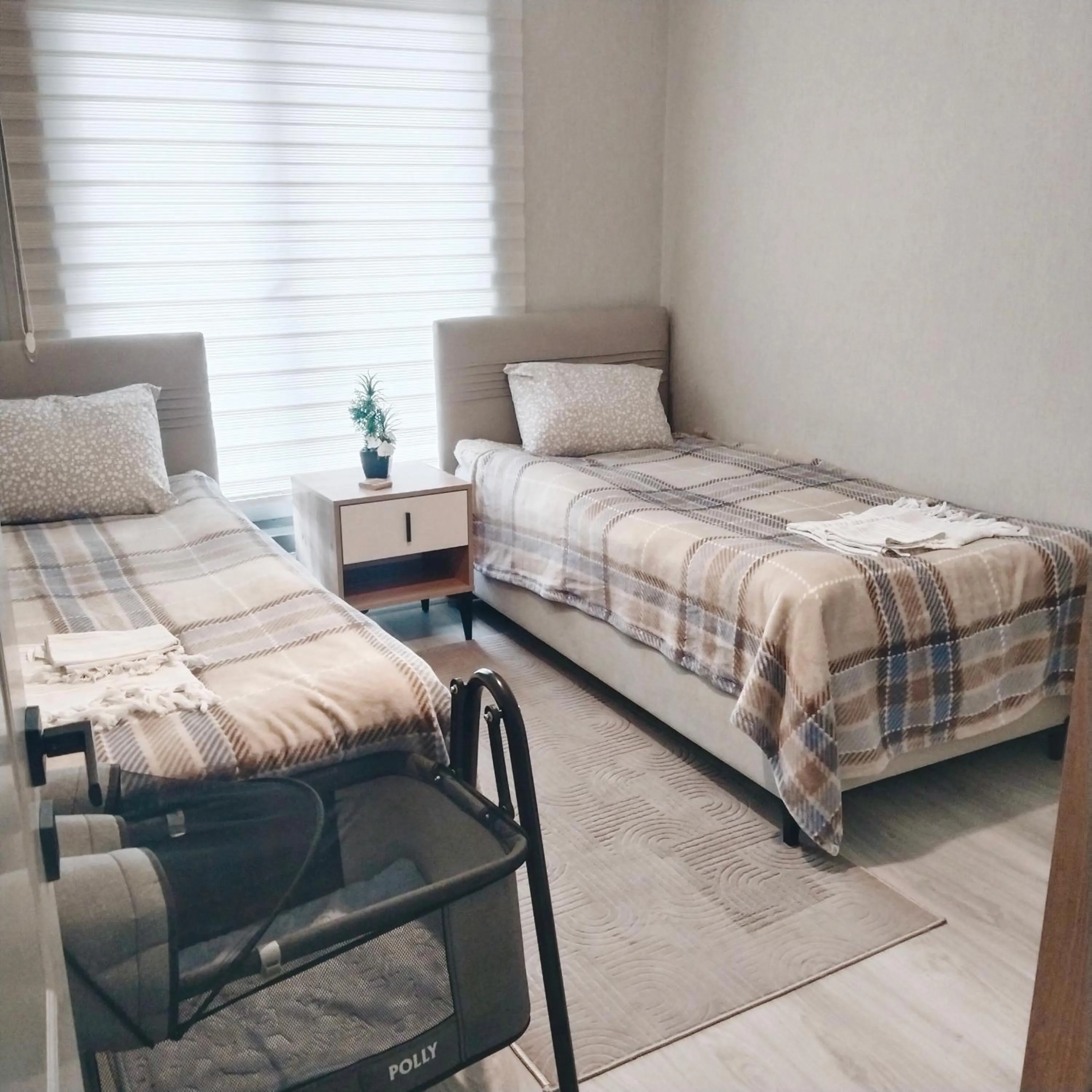 Bed in Ankara Esenboğa Airport Comfort Suites