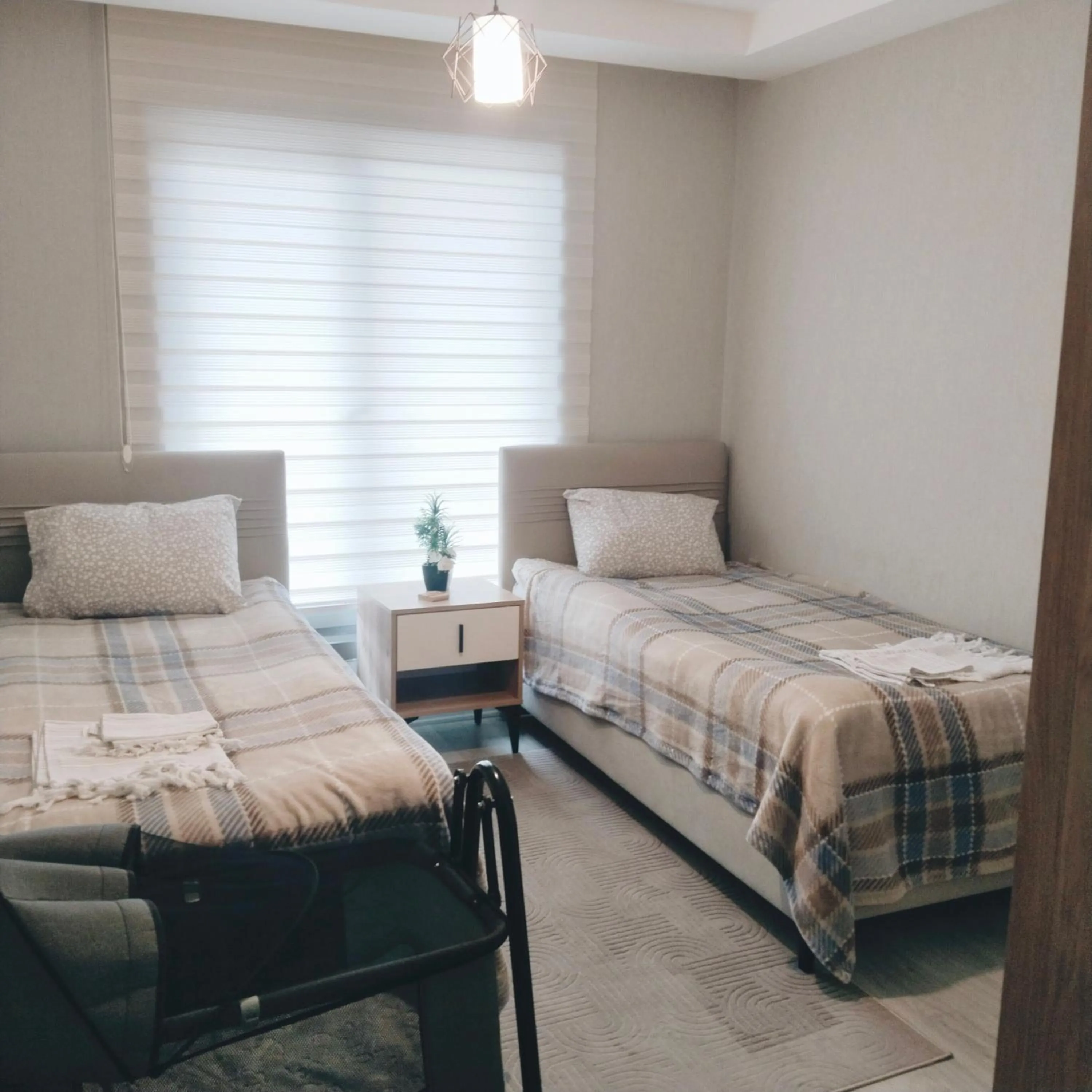 Bed in Ankara Esenboğa Airport Comfort Suites