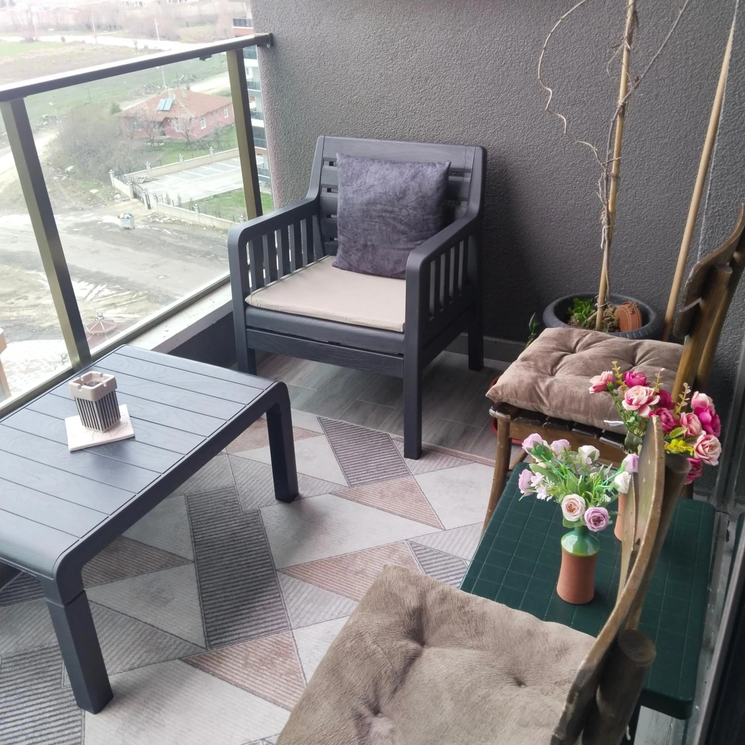 Patio in Ankara Esenboğa Airport Comfort Suites