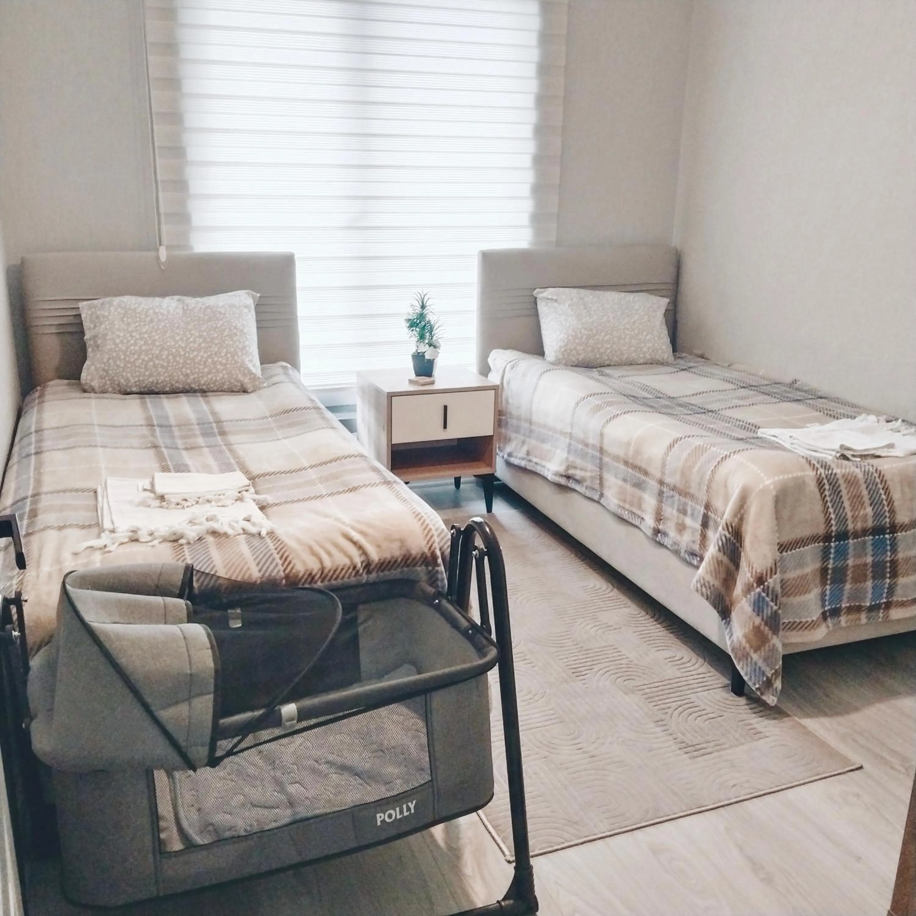 Bed in Ankara Esenboğa Airport Comfort Suites