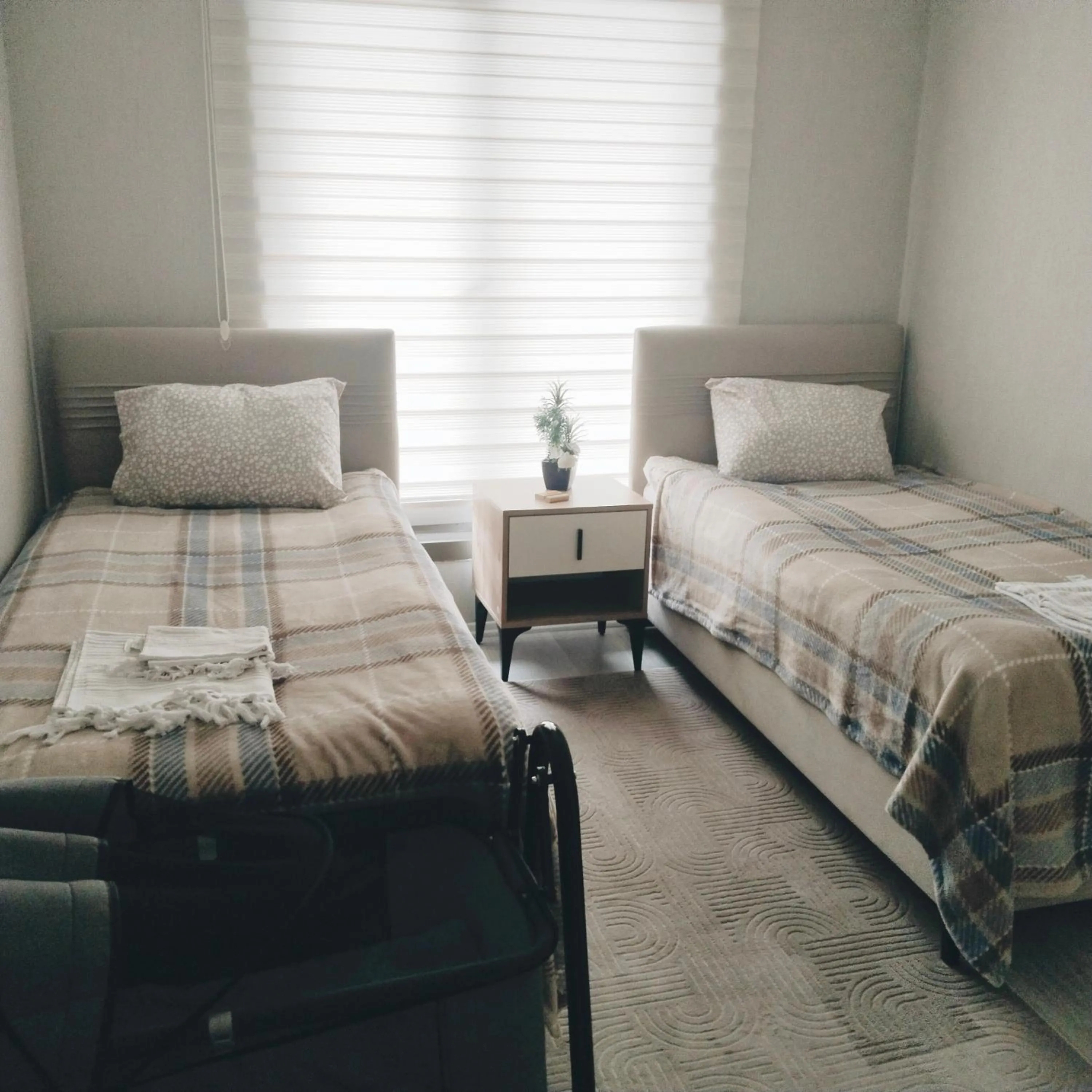 Bed in Ankara Esenboğa Airport Comfort Suites