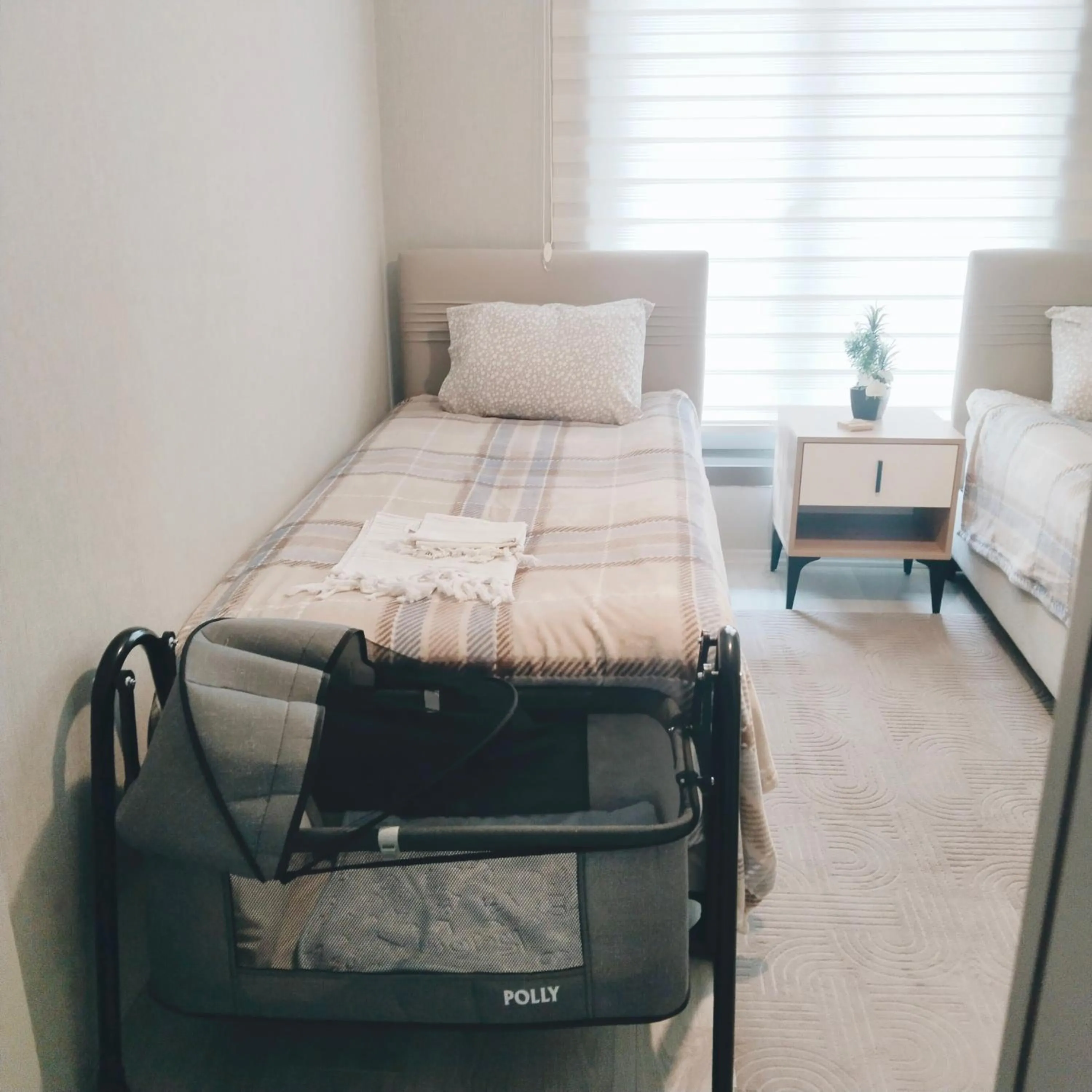 Bed in Ankara Esenboğa Airport Comfort Suites