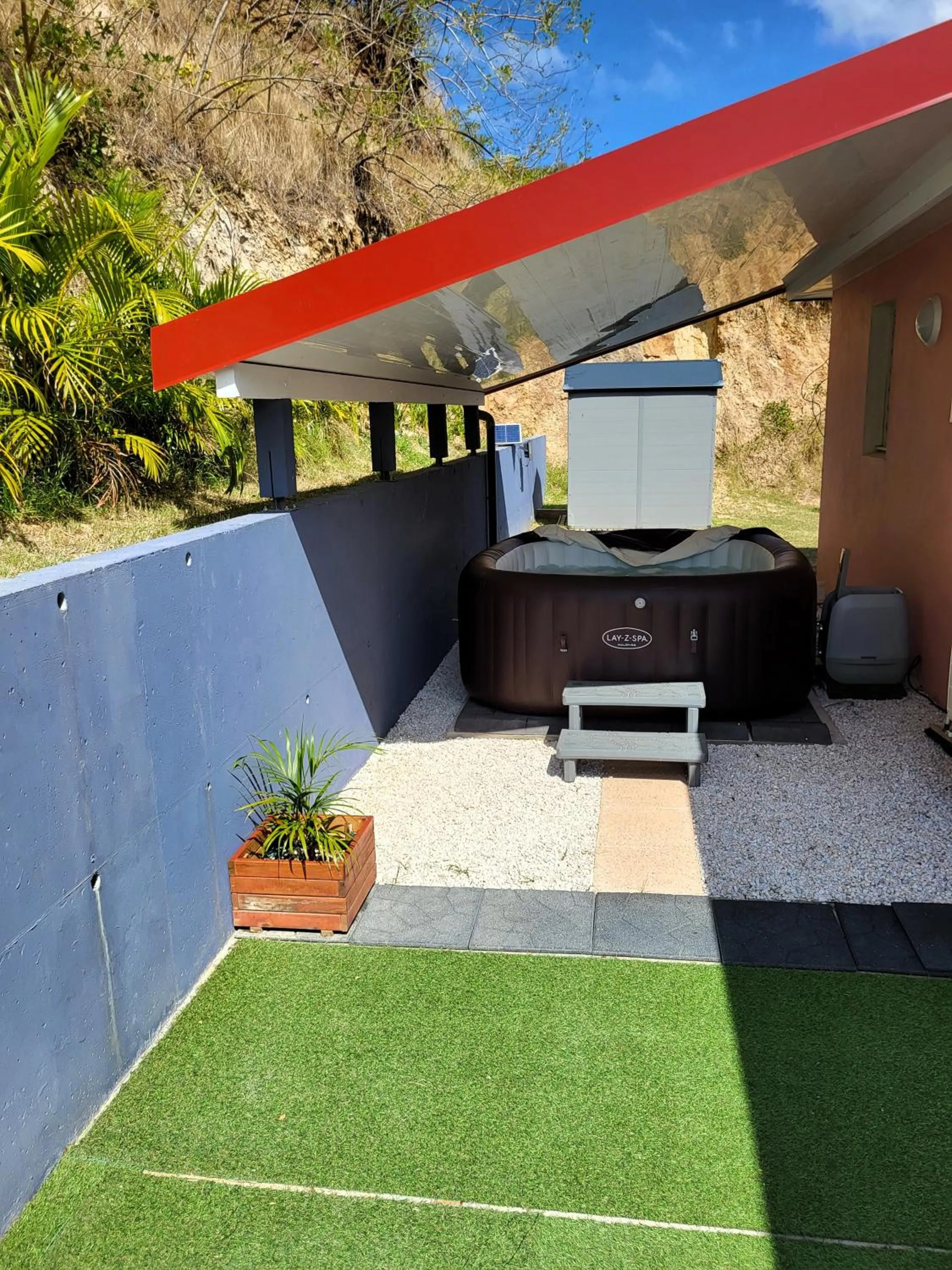 Patio in Maison Indép, Spa, Mer, Jardin, Bien-être