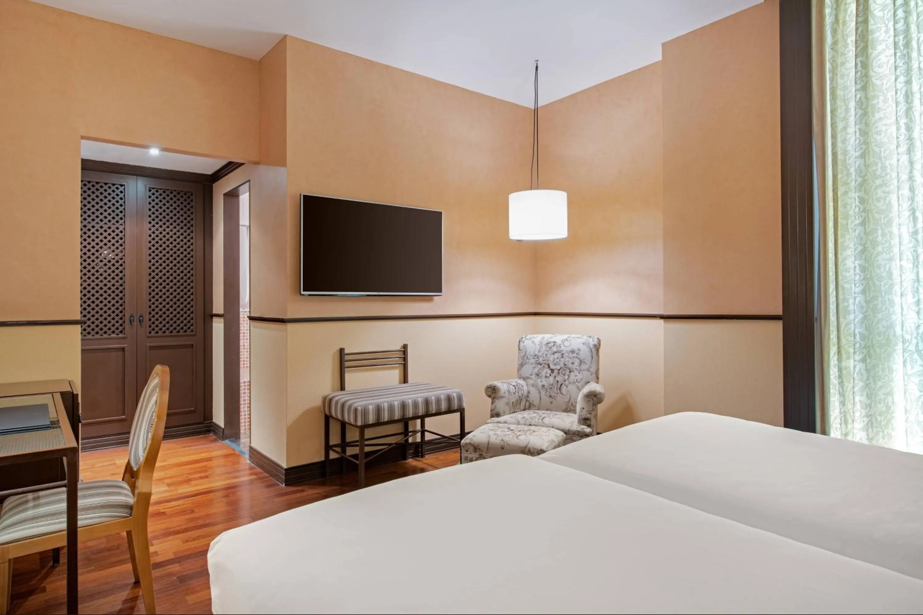 Photo of the whole room, Bed in AC Hotel Ciudad de Tudela by Marriott