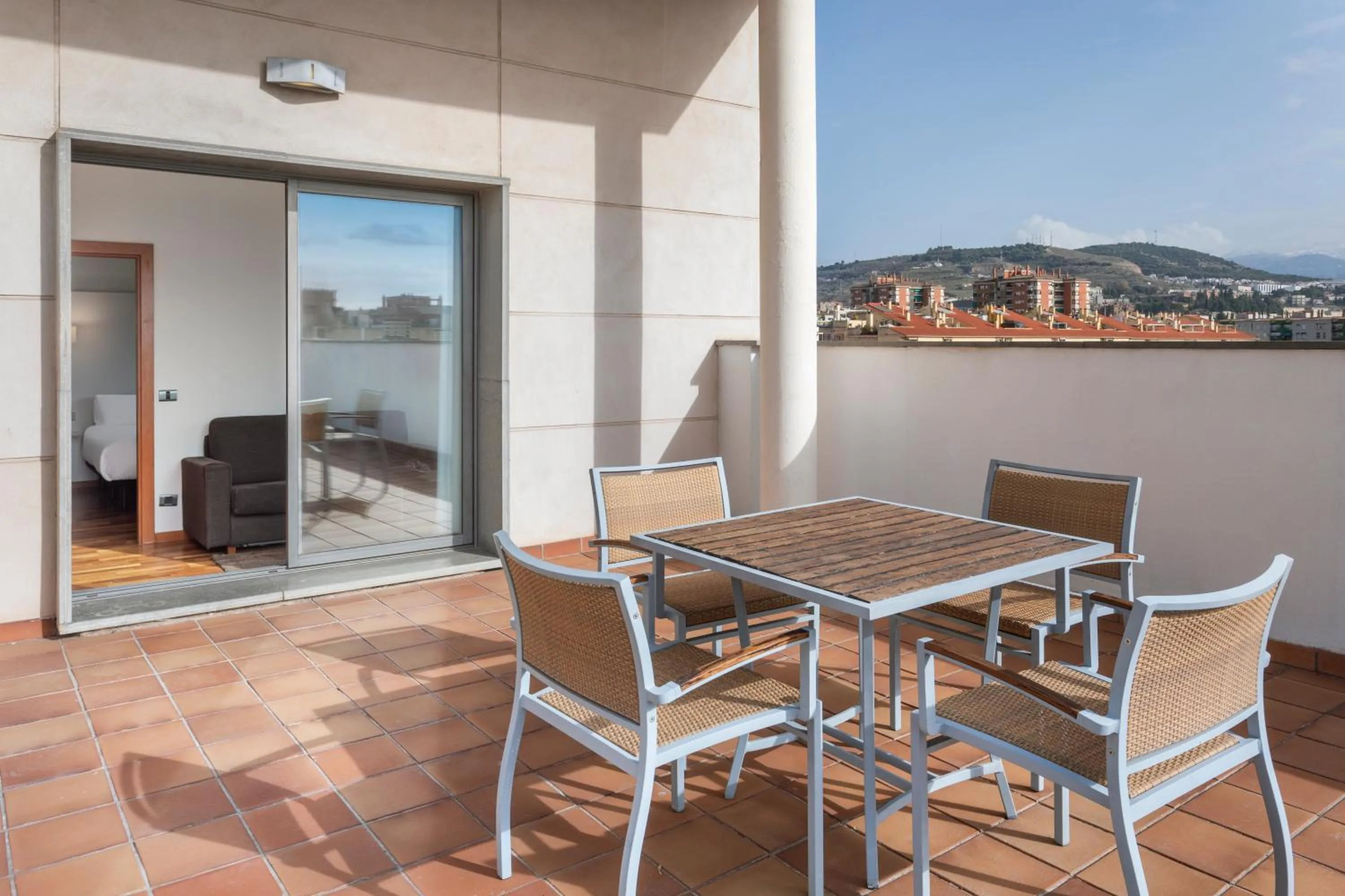 Balcony/Terrace in B&B HOTEL Granada Estación