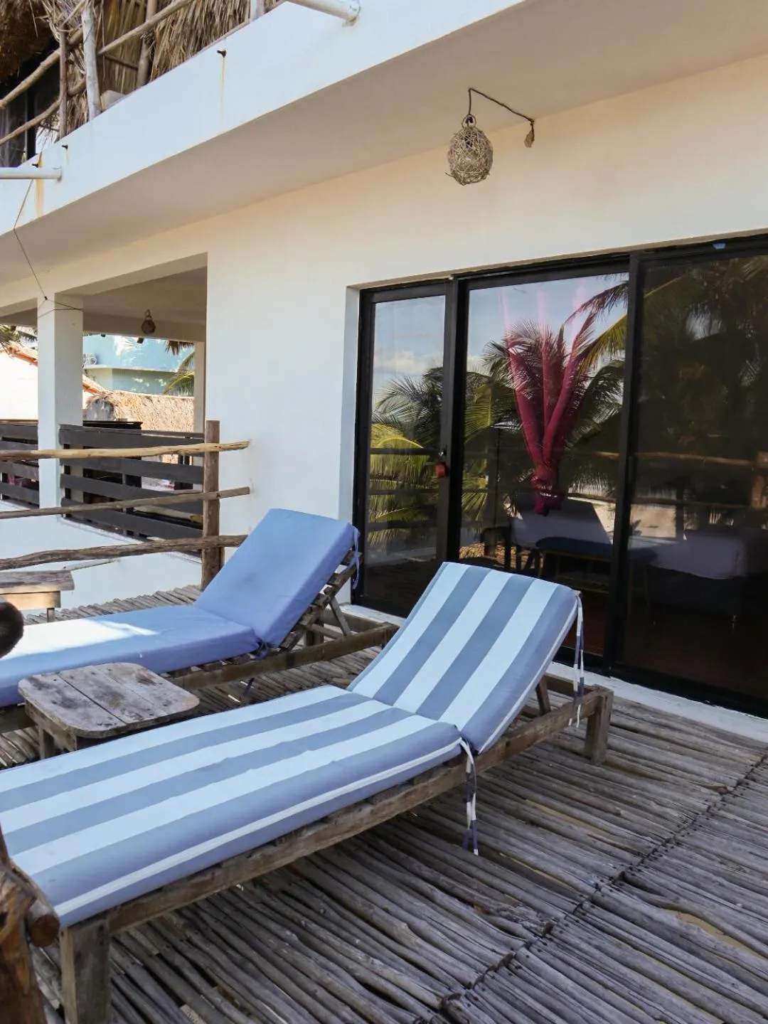 Patio in Casa Mate BeachFront HOUSES El Cuyo