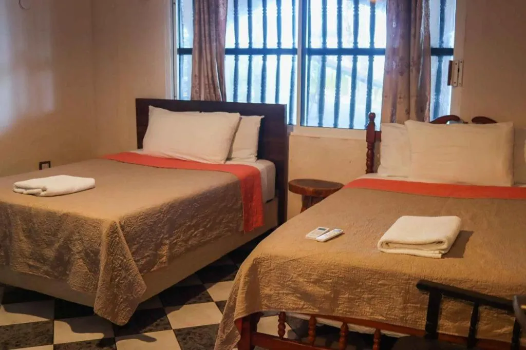 Bed in Casa Mate BeachFront HOUSES El Cuyo