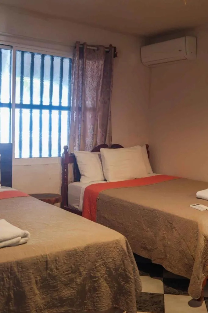 Bed in Casa Mate BeachFront HOUSES El Cuyo