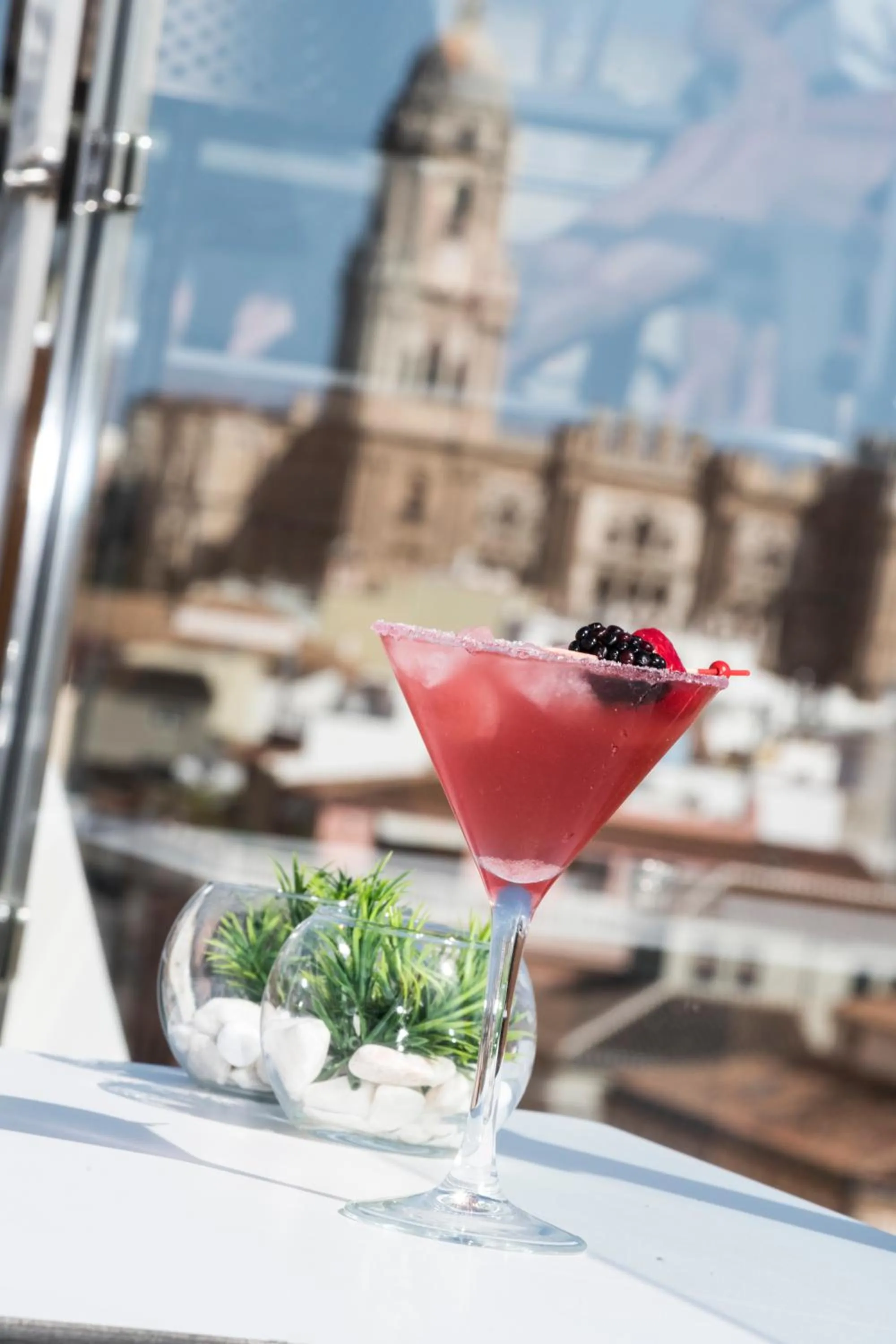 Swimming pool in Salles Hotel Málaga Centro