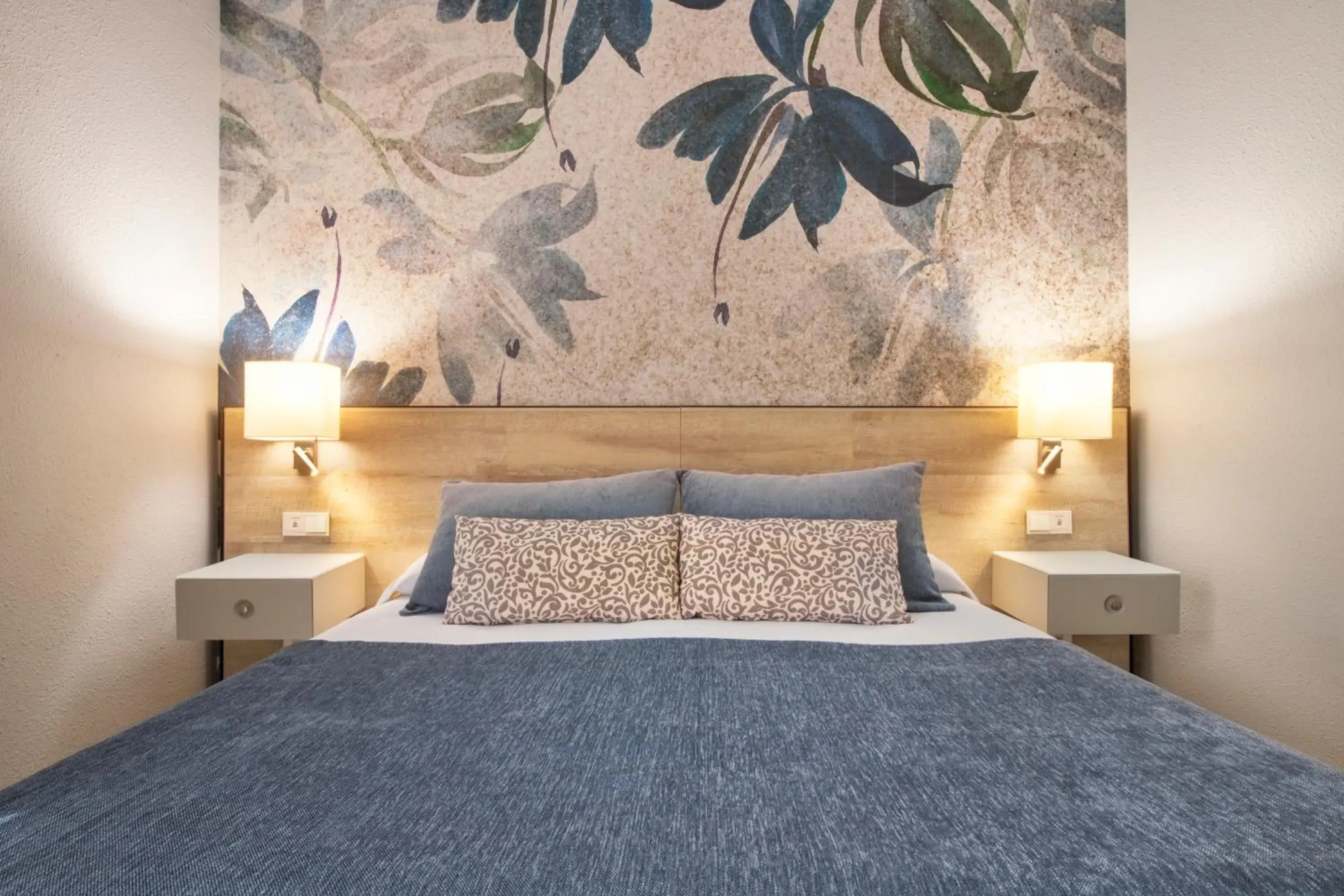 Bedroom, Bed in Salles Hotel Málaga Centro Bedroom, Bed in Salles Hotel Málaga Centro