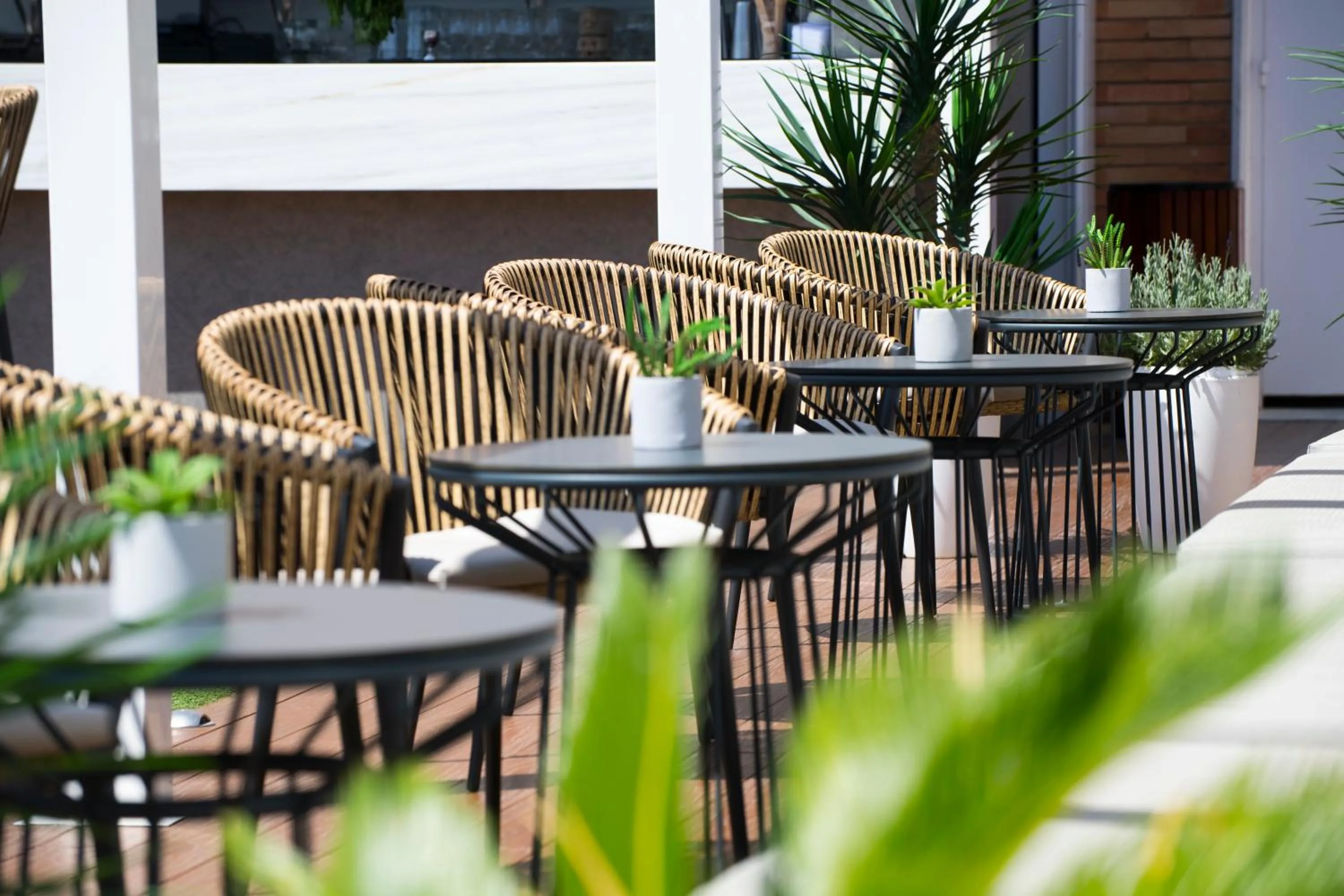 Balcony/Terrace in Salles Hotel Málaga Centro