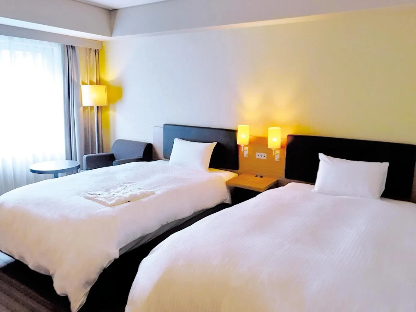 Photo of the whole room, Bed in Prince Smart Inn Osaka Yodoyabashi