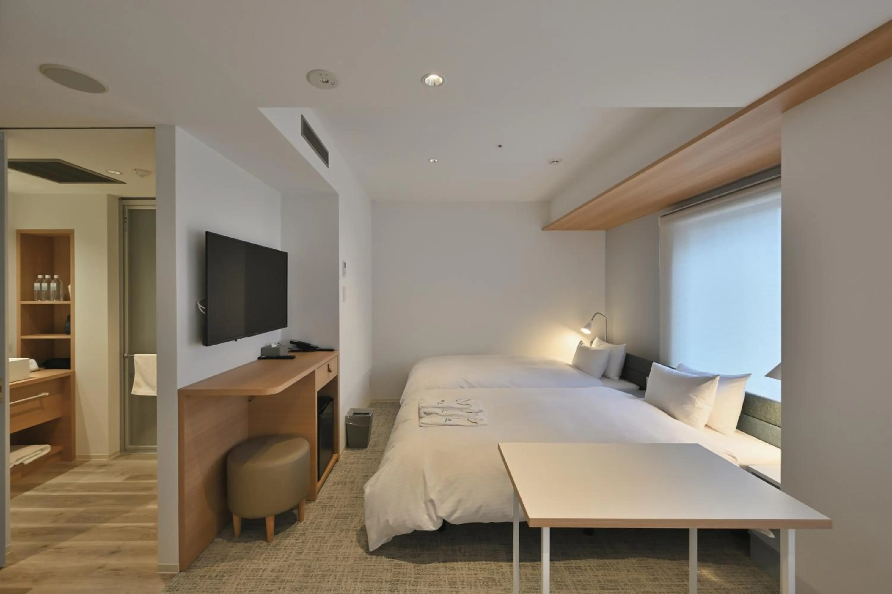 Photo of the whole room, Bed in Prince Smart Inn Osaka Yodoyabashi