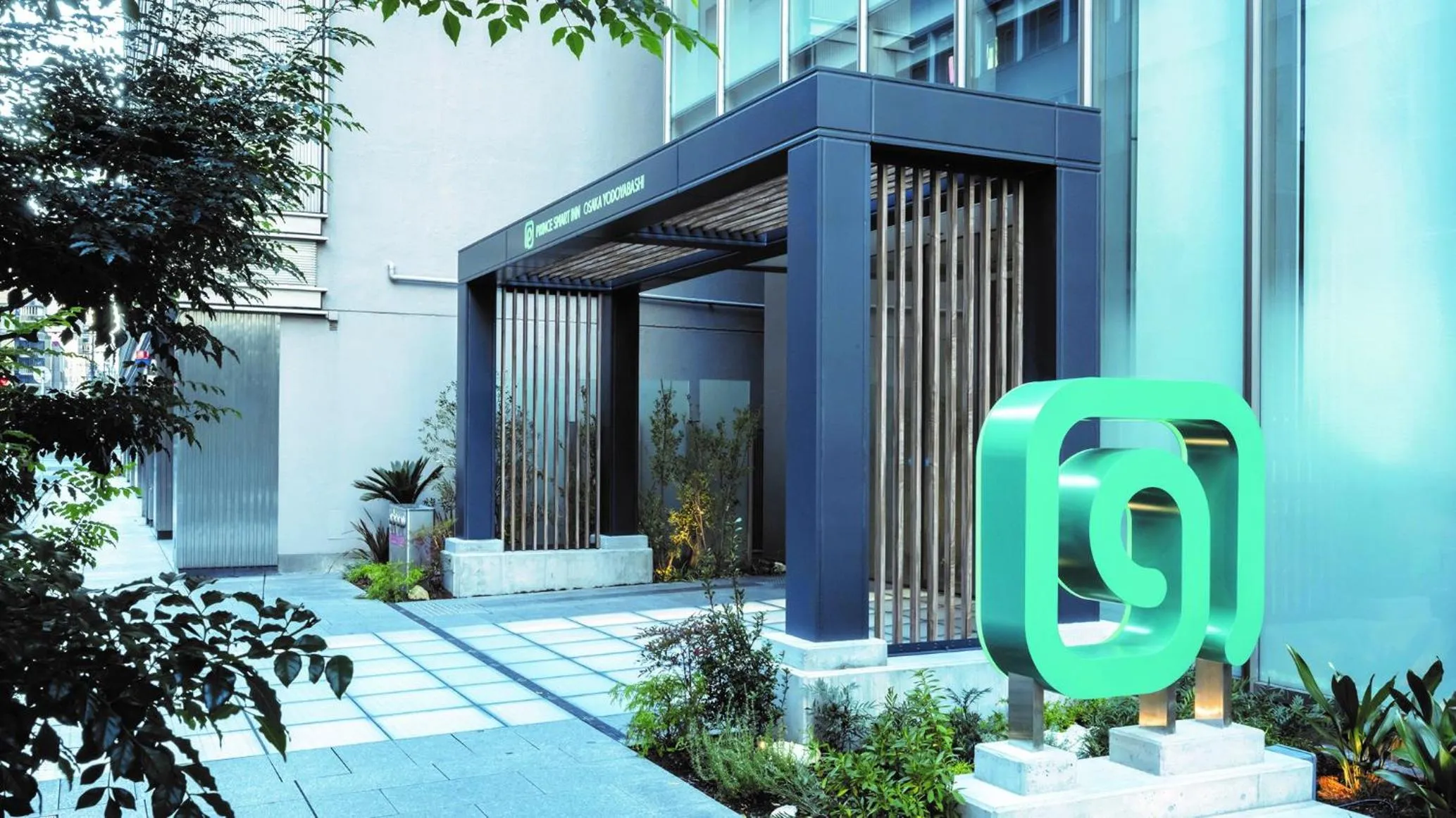 Property building in Prince Smart Inn Osaka Yodoyabashi