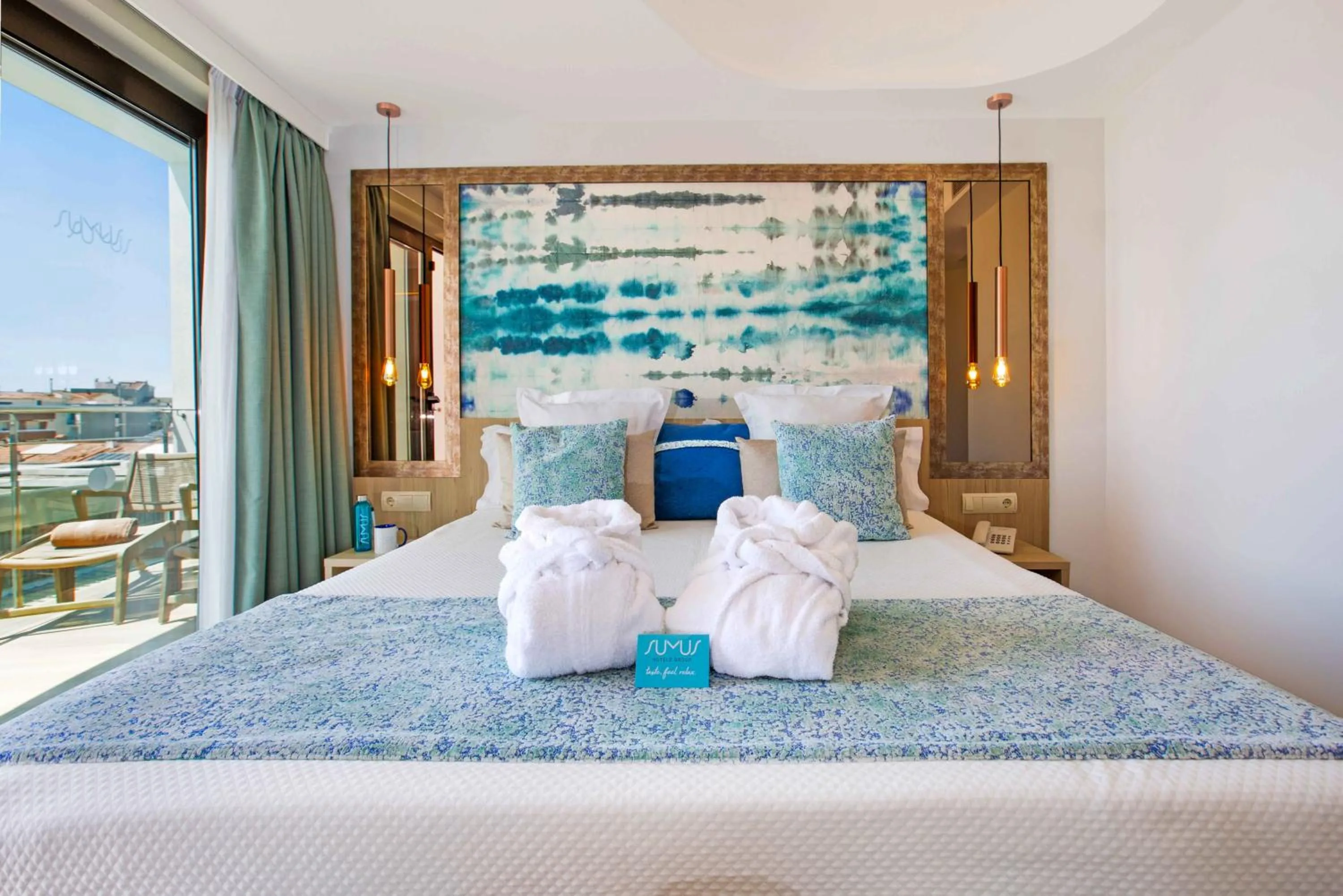 Bed in Sumus Hotel Stella and Spa 4S Adults Recommended