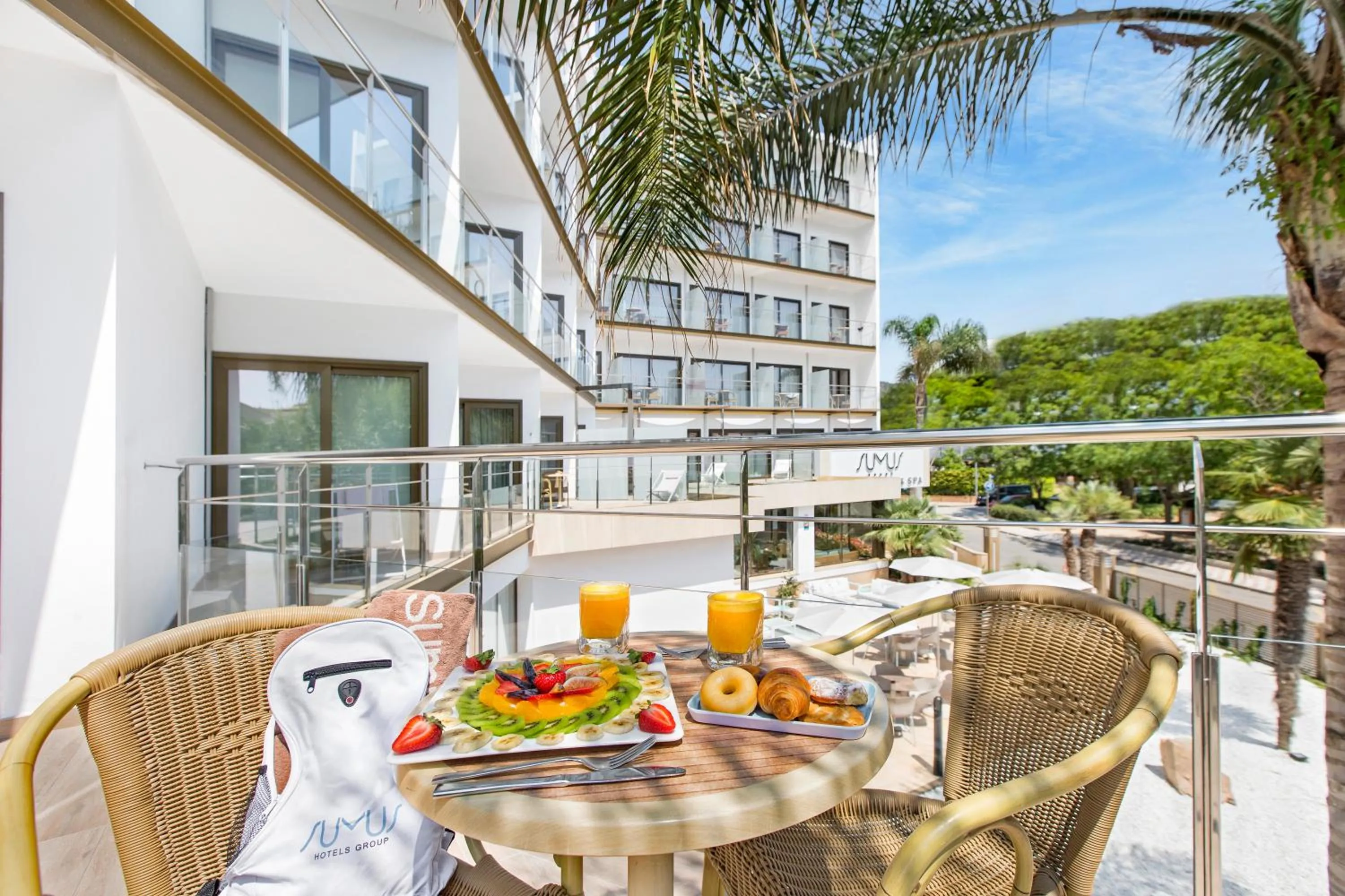 Balcony/Terrace in Sumus Hotel Stella and Spa 4S Adults Recommended