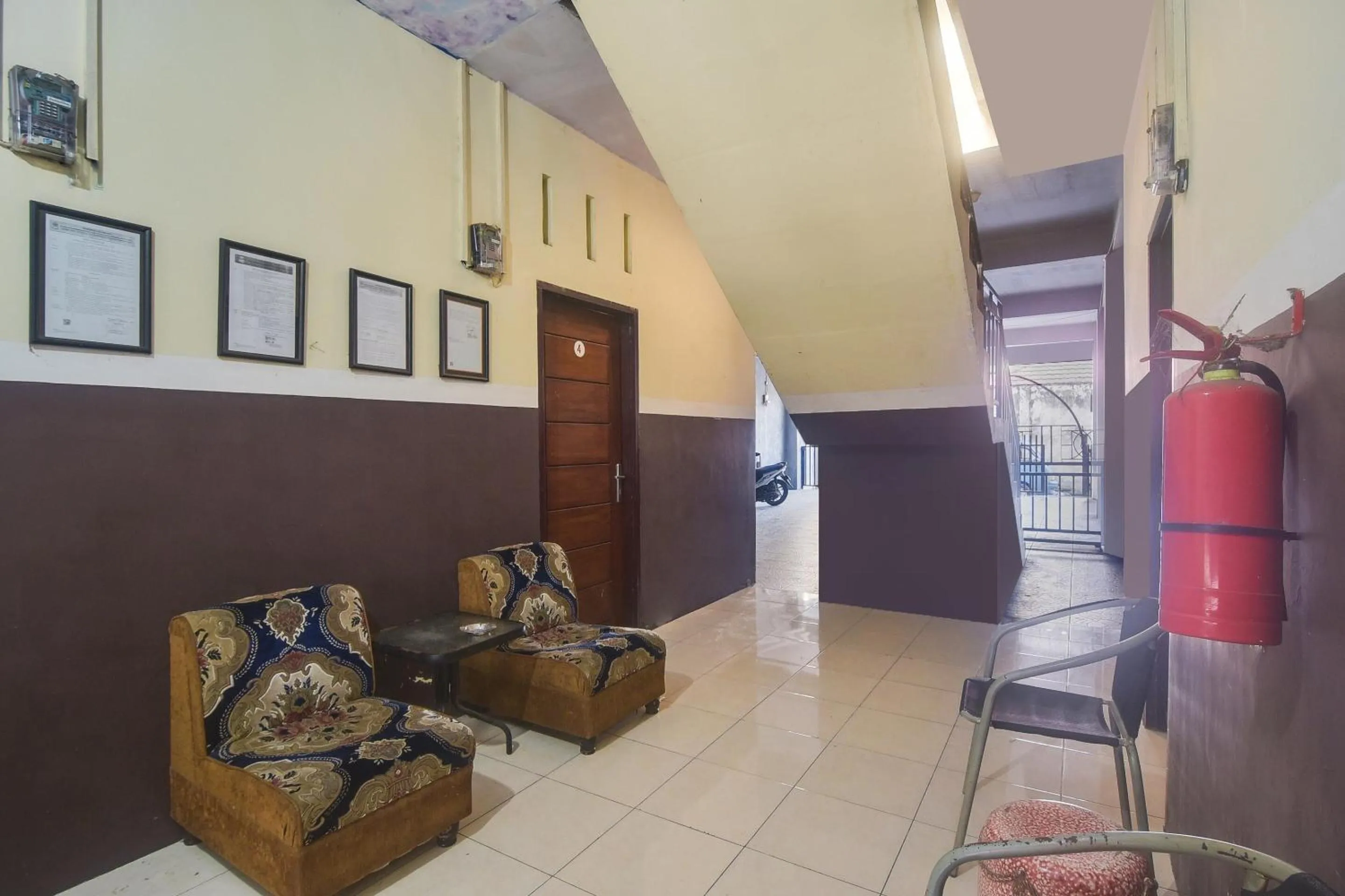 Lobby or reception in Hotel O Priska Kost Dan Homestay