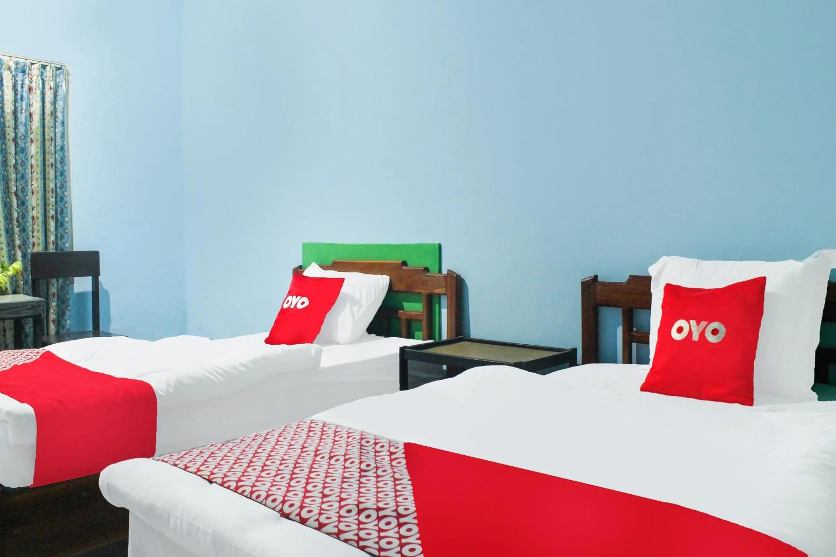 Bedroom, Bed in Hotel O Wisma Harapan Baik