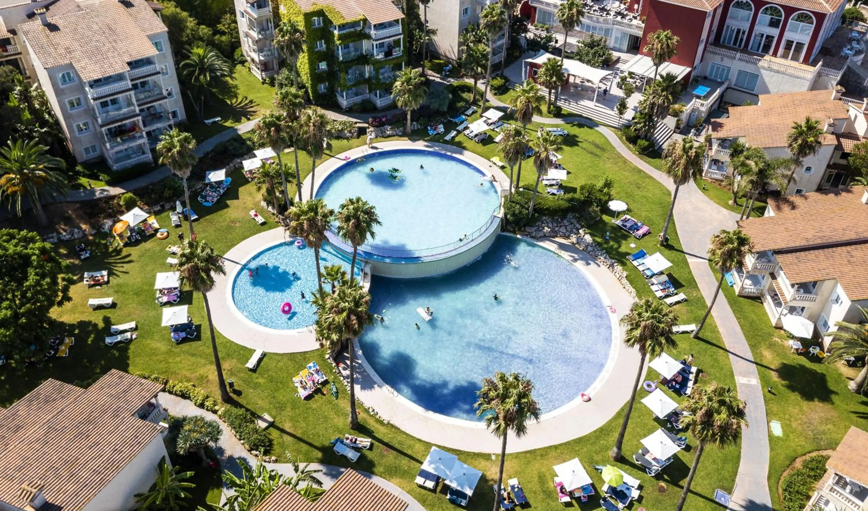 Bird's eye view in HG Jardín de Menorca