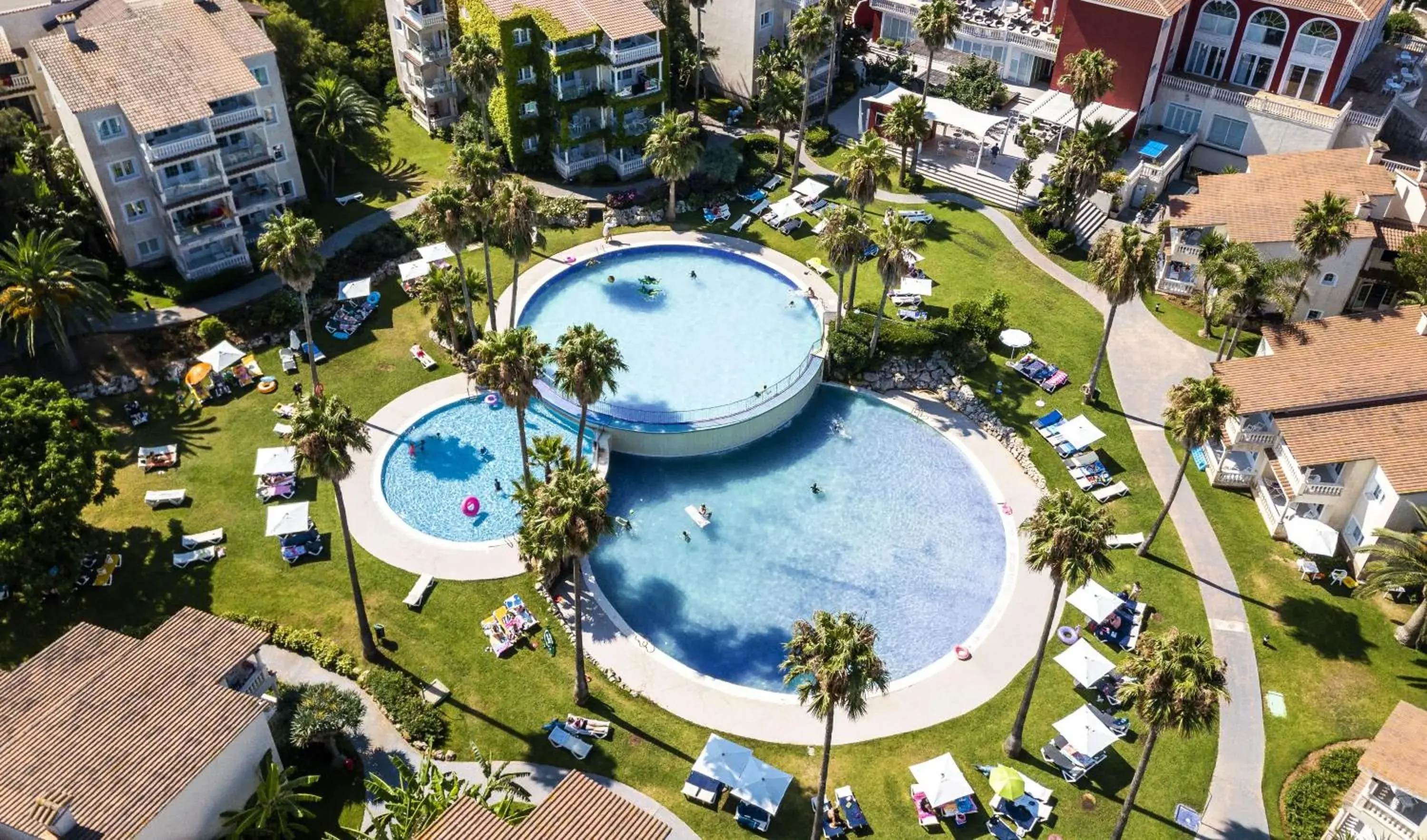 Bird's eye view in HG Jardín de Menorca Bird's eye view in HG Jardín de Menorca