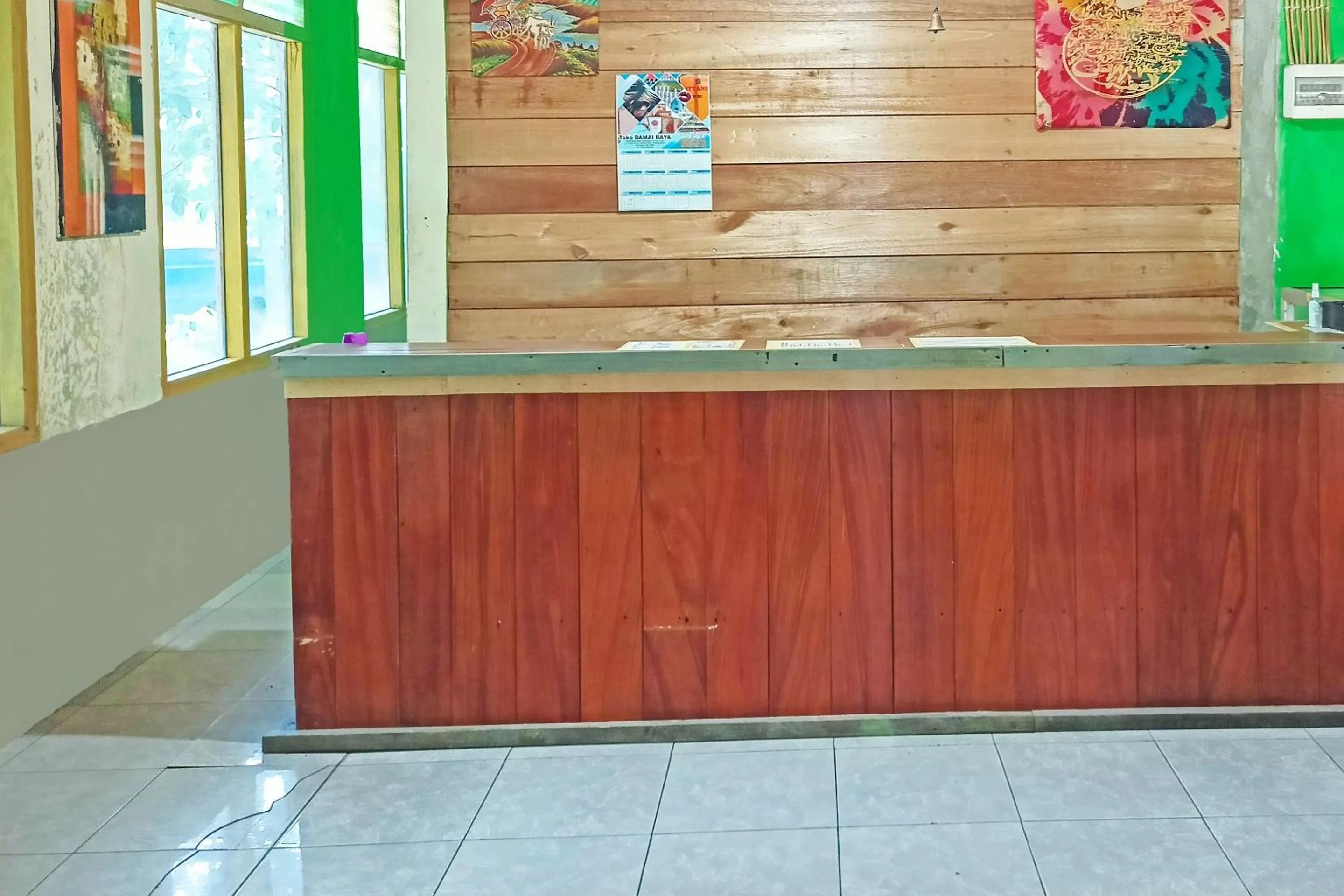 Lobby or reception in OYO 91768 Hotel Tanjung Permai