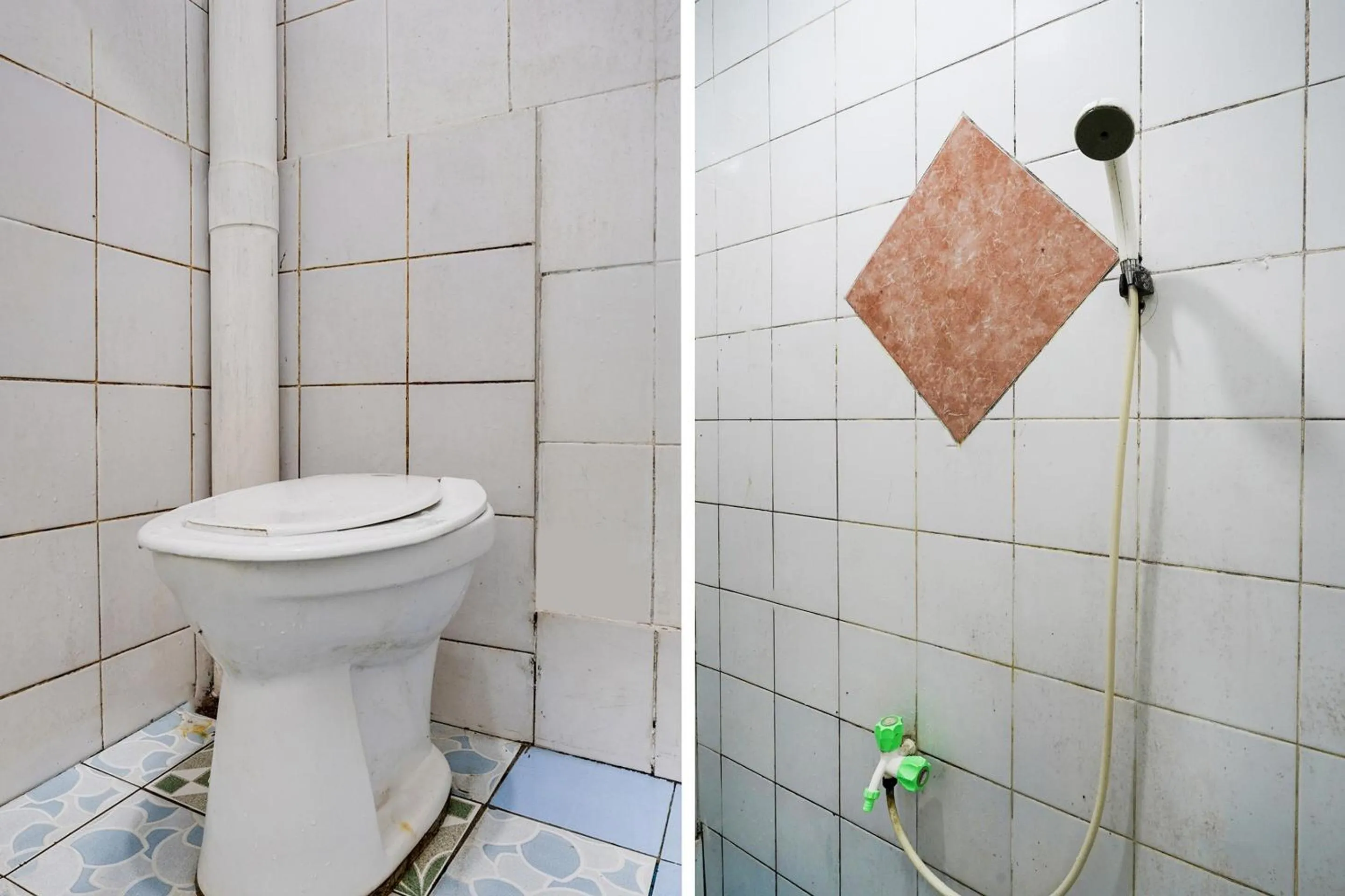 Bathroom in SPOT ON 91775 Pondok 14 Syariah